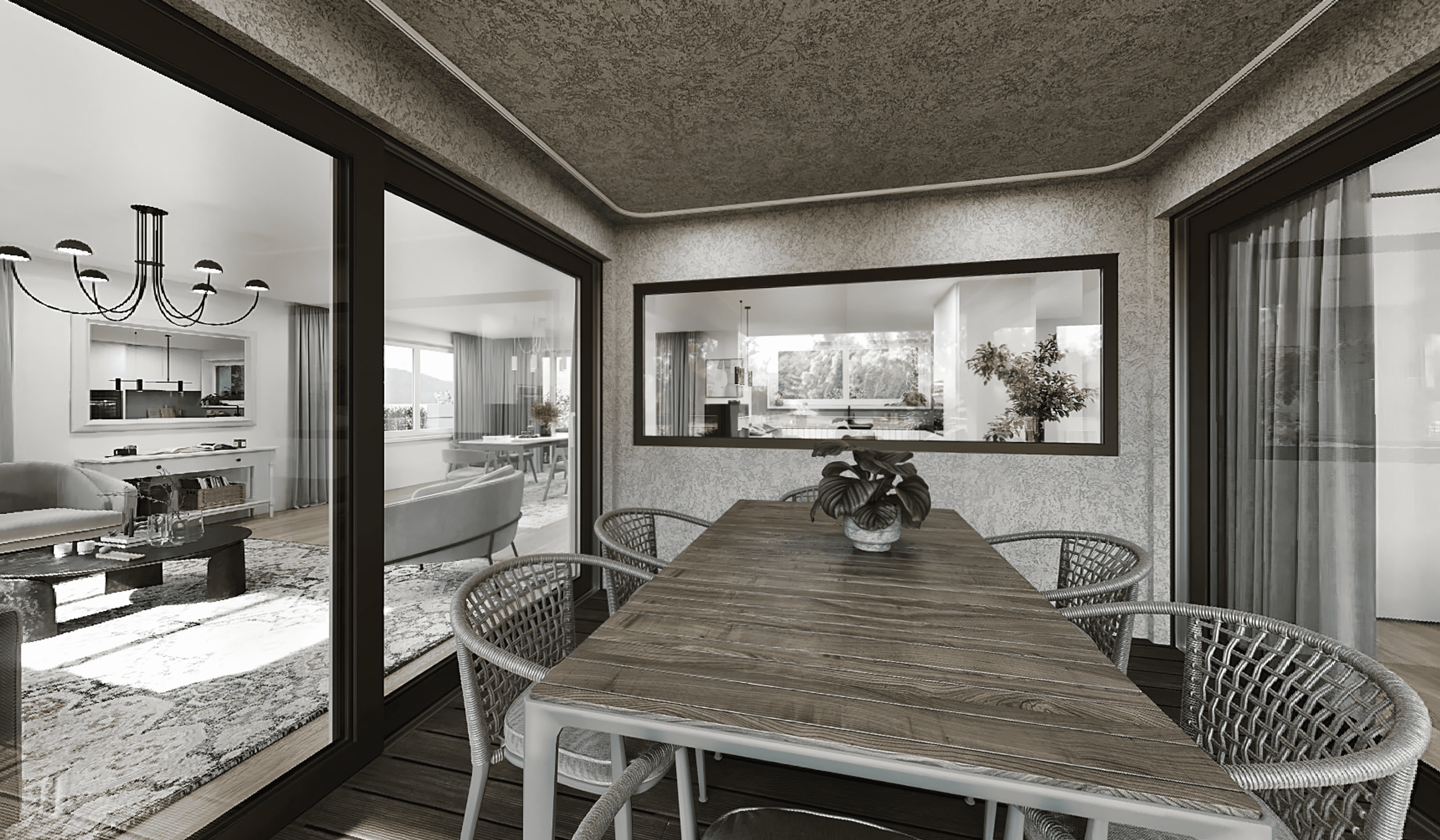 Blick auf die Rigi:Luxuriöse 4.5-Zimmer Duplexwohnung in Udligenswi - 8