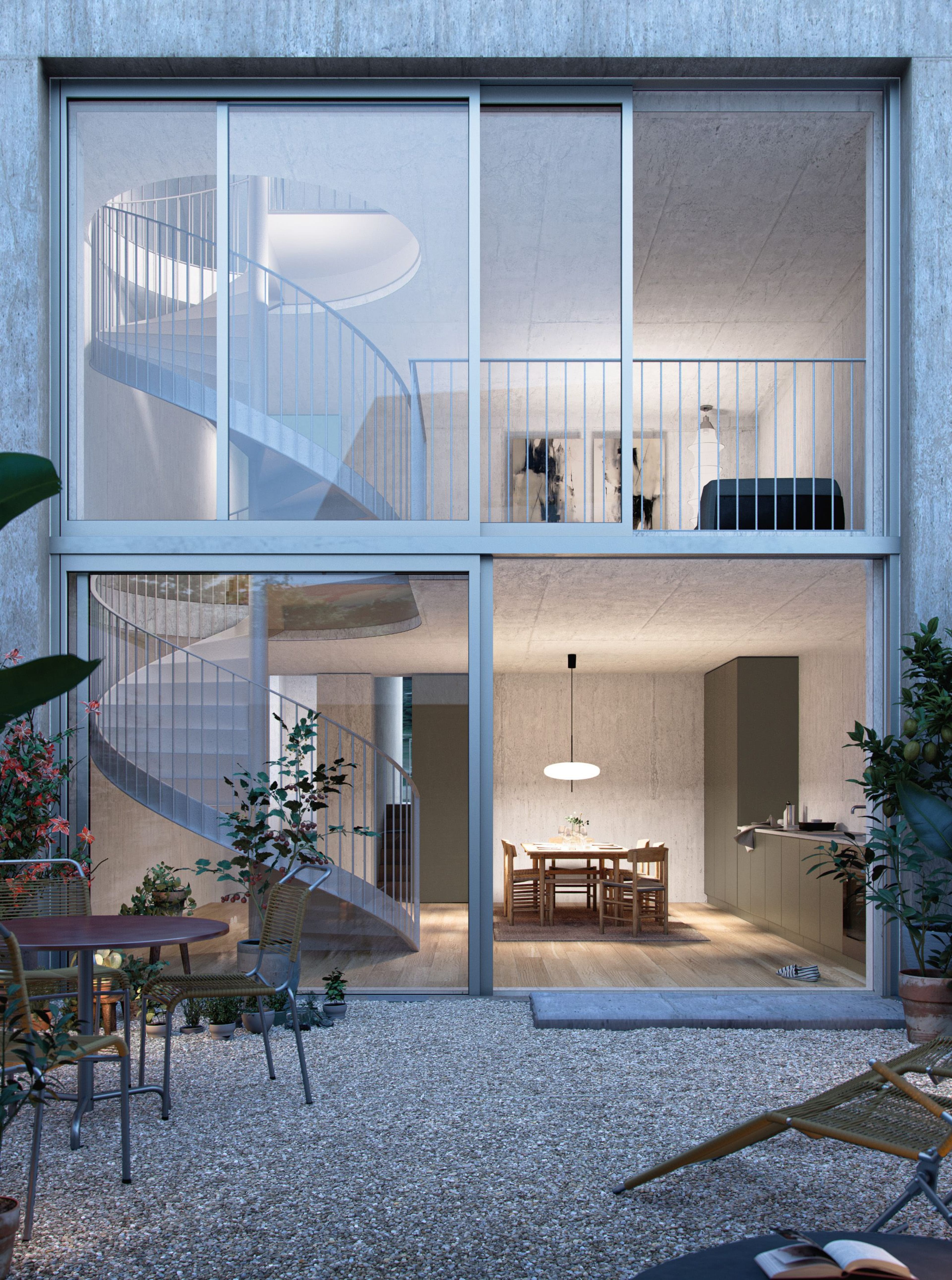 Luxuriöses Townhouse-Wohnen mit atemberaubendem Atrium und modernem Design - Bild 1