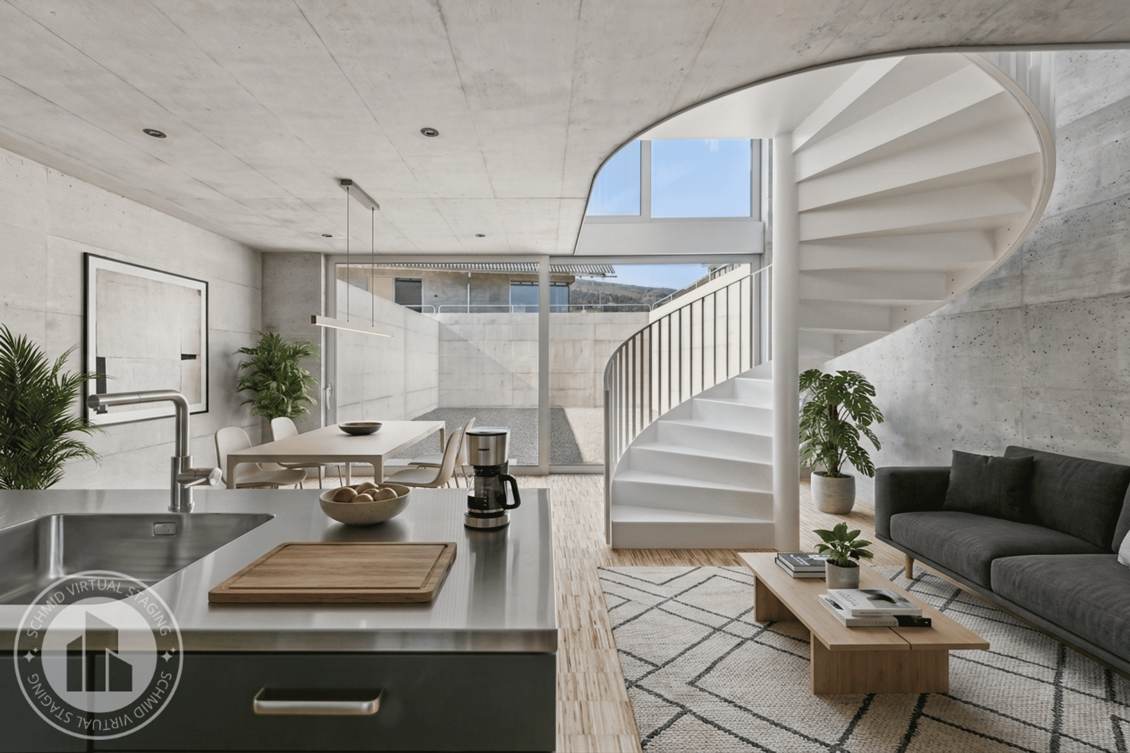 Luxuriöses Townhouse-Wohnen mit atemberaubendem Atrium und modernem Design - Bild 6