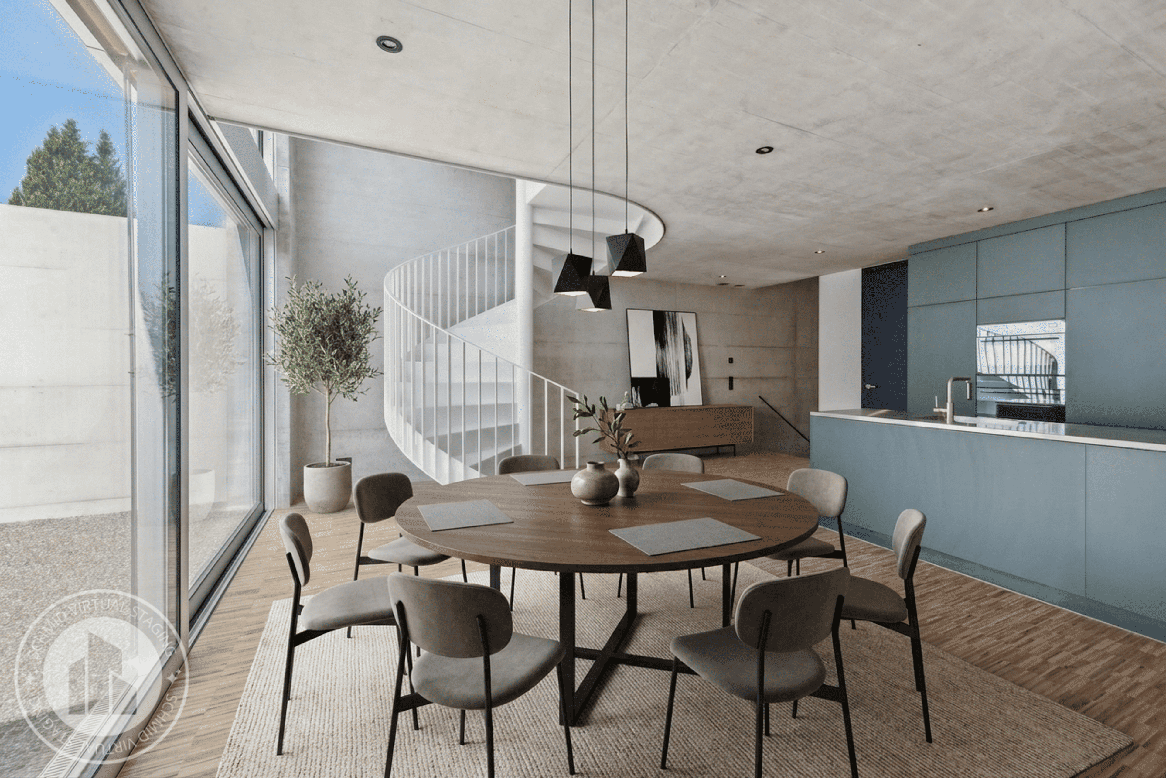 Luxuriöses Townhouse-Wohnen mit atemberaubendem Atrium und modernem Design - 7