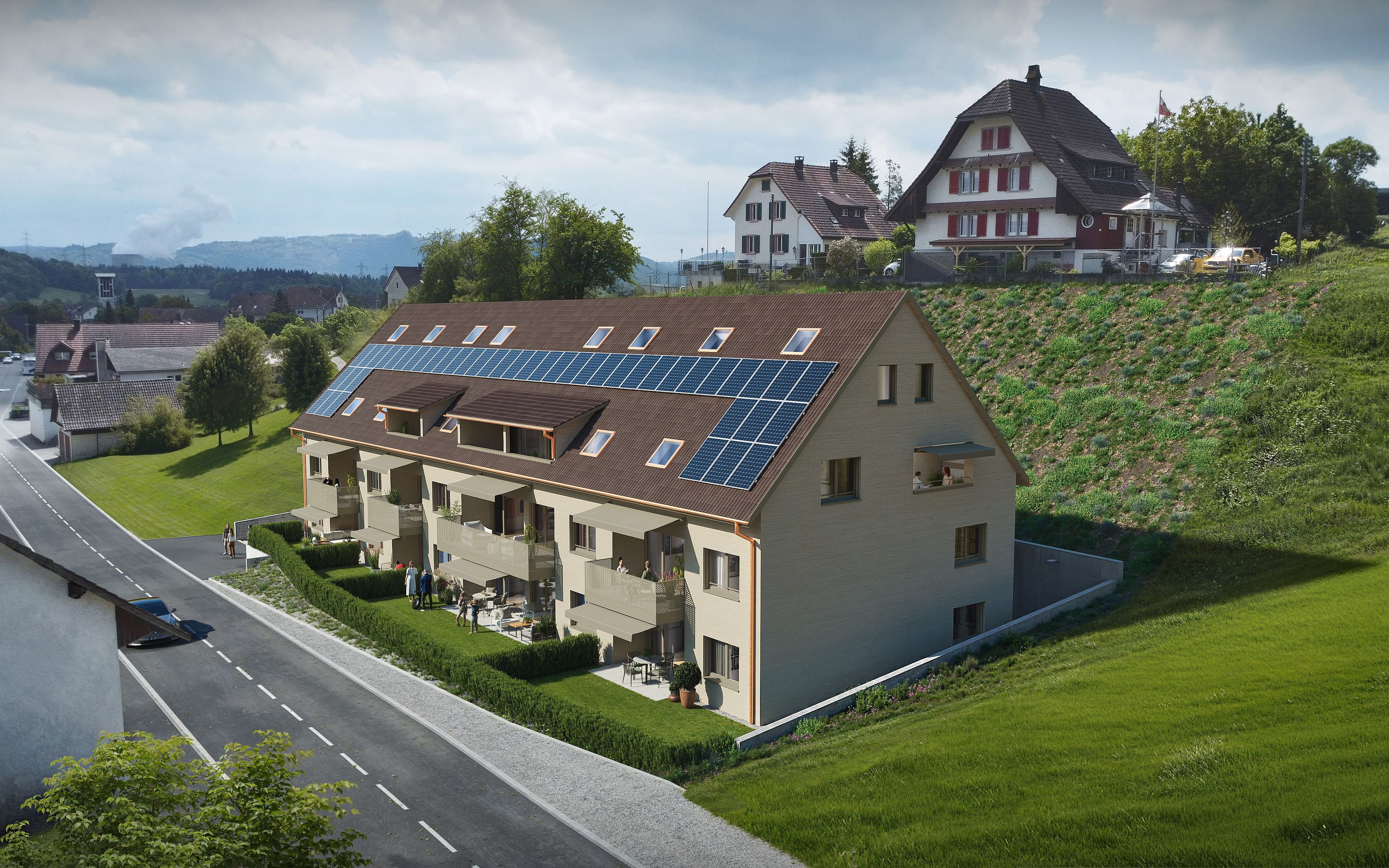 3.5-Zimmer-Gartenwohnung in Stüsslingen – grosszügig, modern und naturnah - 2