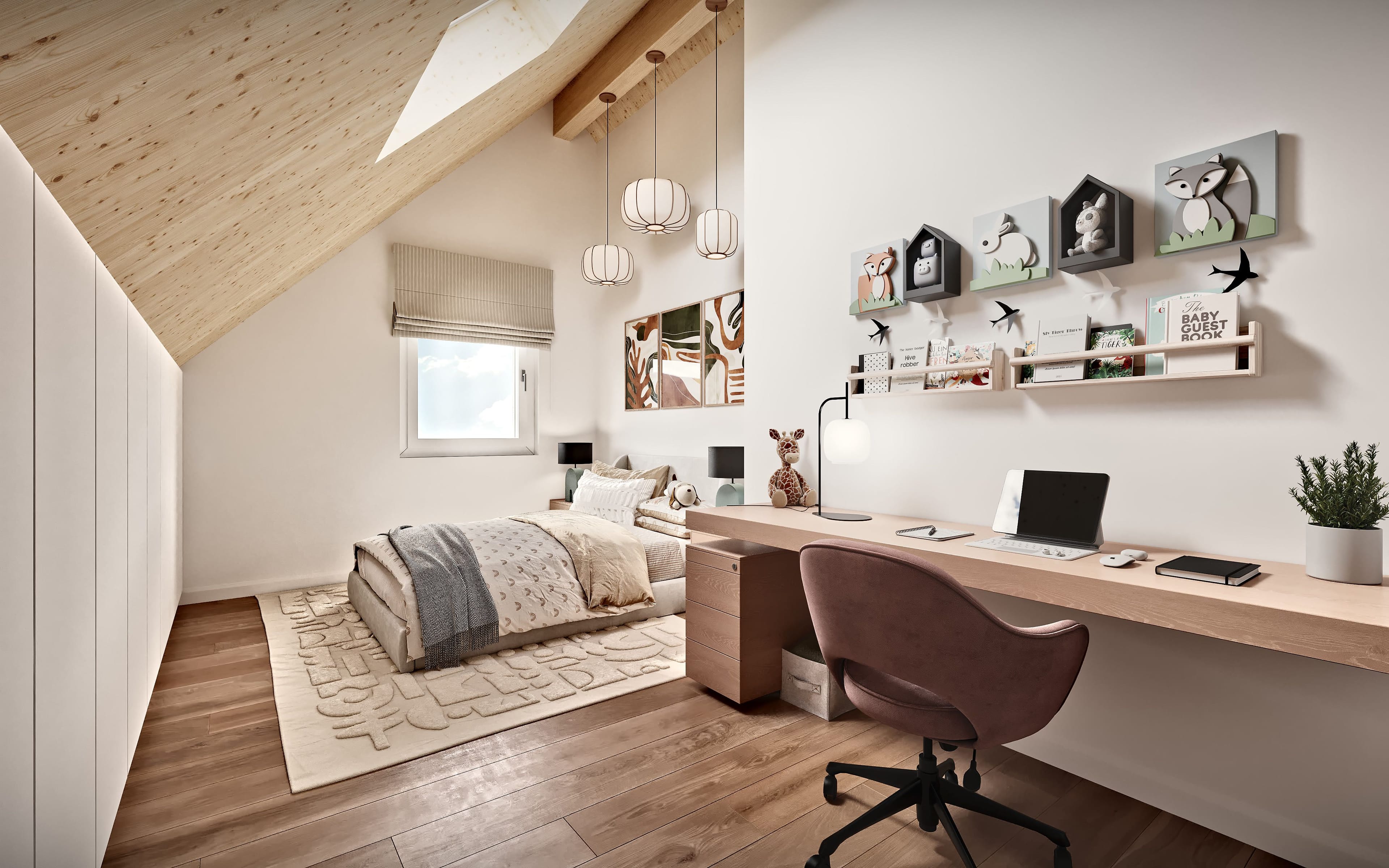 Stilvolle 3.5-Zimmer-Maisonette mit Weitsicht - 3