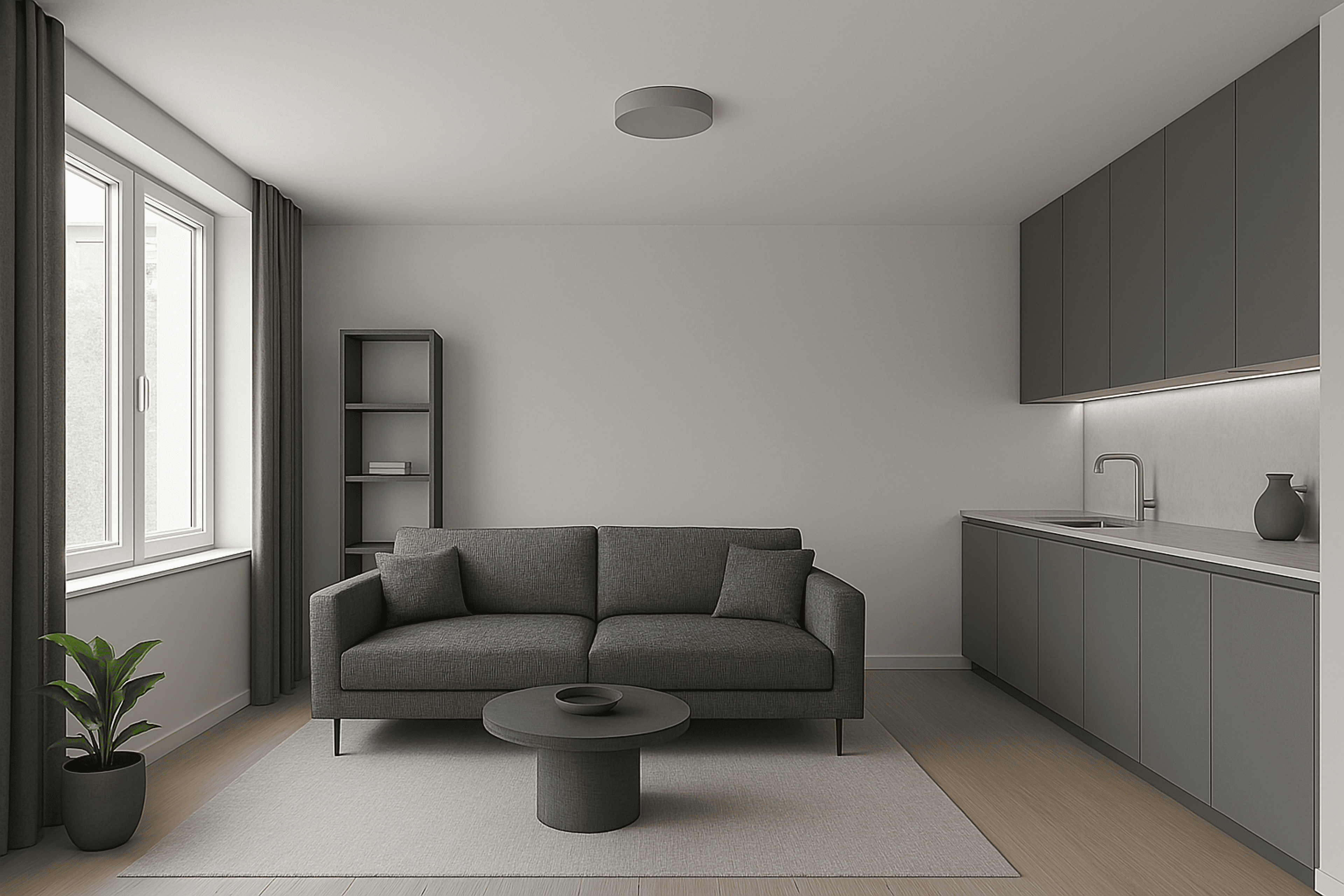 Neues 1.5 Zimmer Studio (Nr. 1) in Stein AG - 3