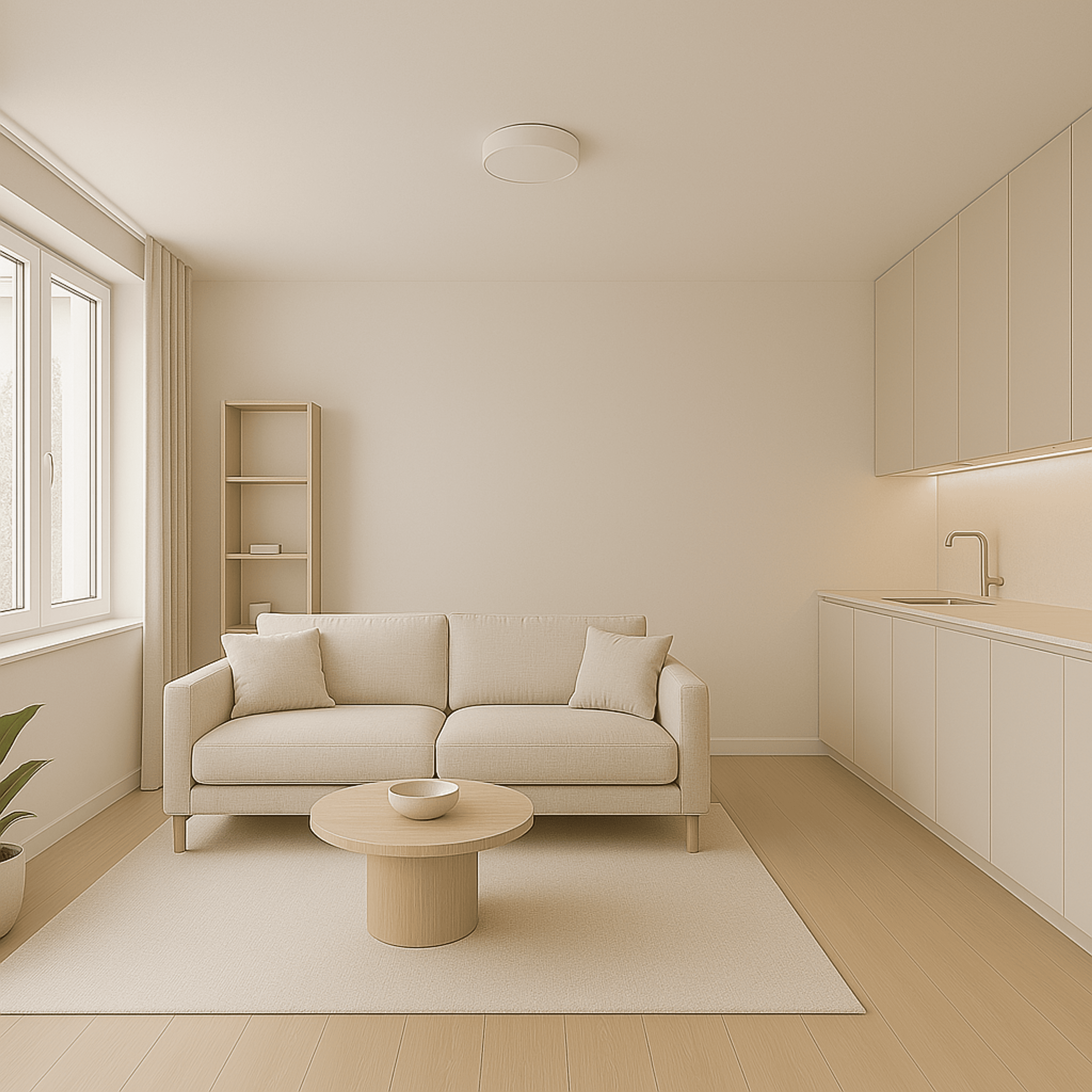 Neues 1.5 Zimmer (Nr. 3) Studio in Bahnhofsnähe - 3