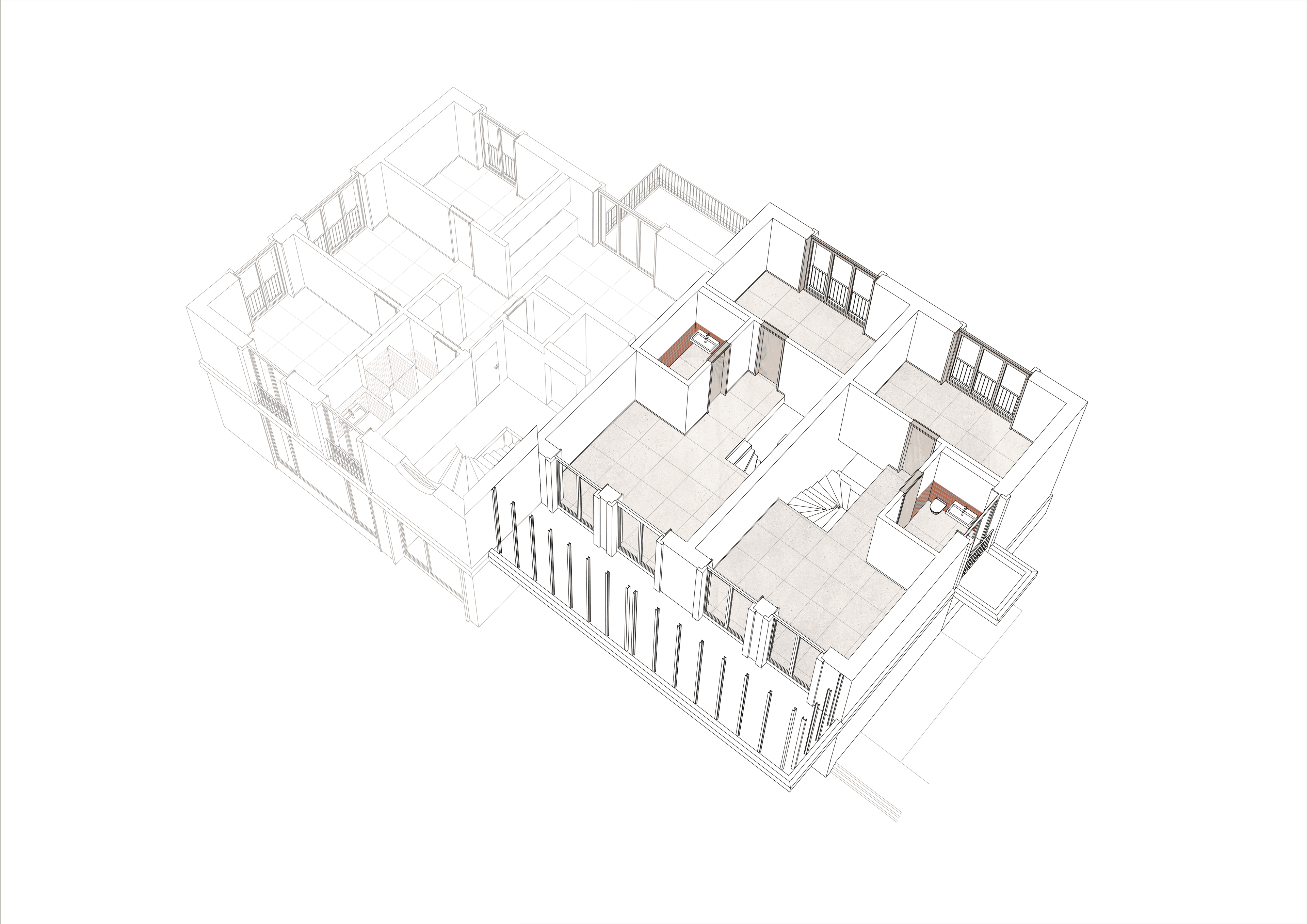 Moderne 3-Zimmer Maisonettewohnung mit Wintergarten (W2) - 1