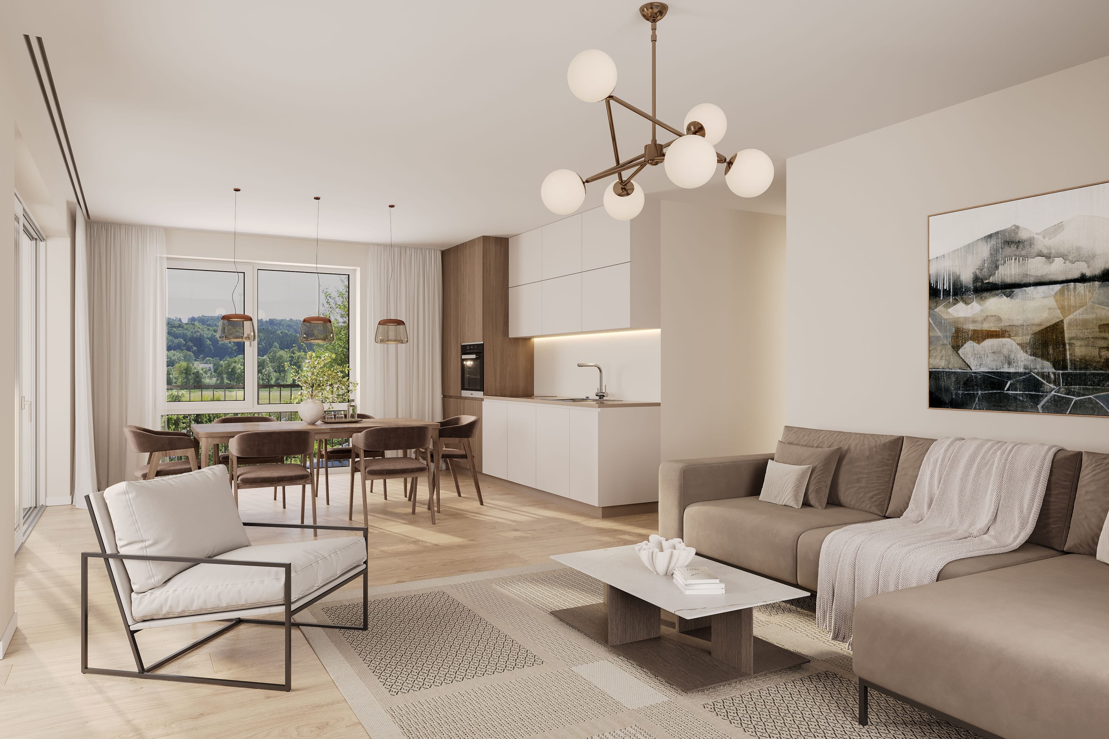 4.5-Zi. Neubauwohnung mit Weitsicht - Top-Investment in Schaffhausen - Bild 2