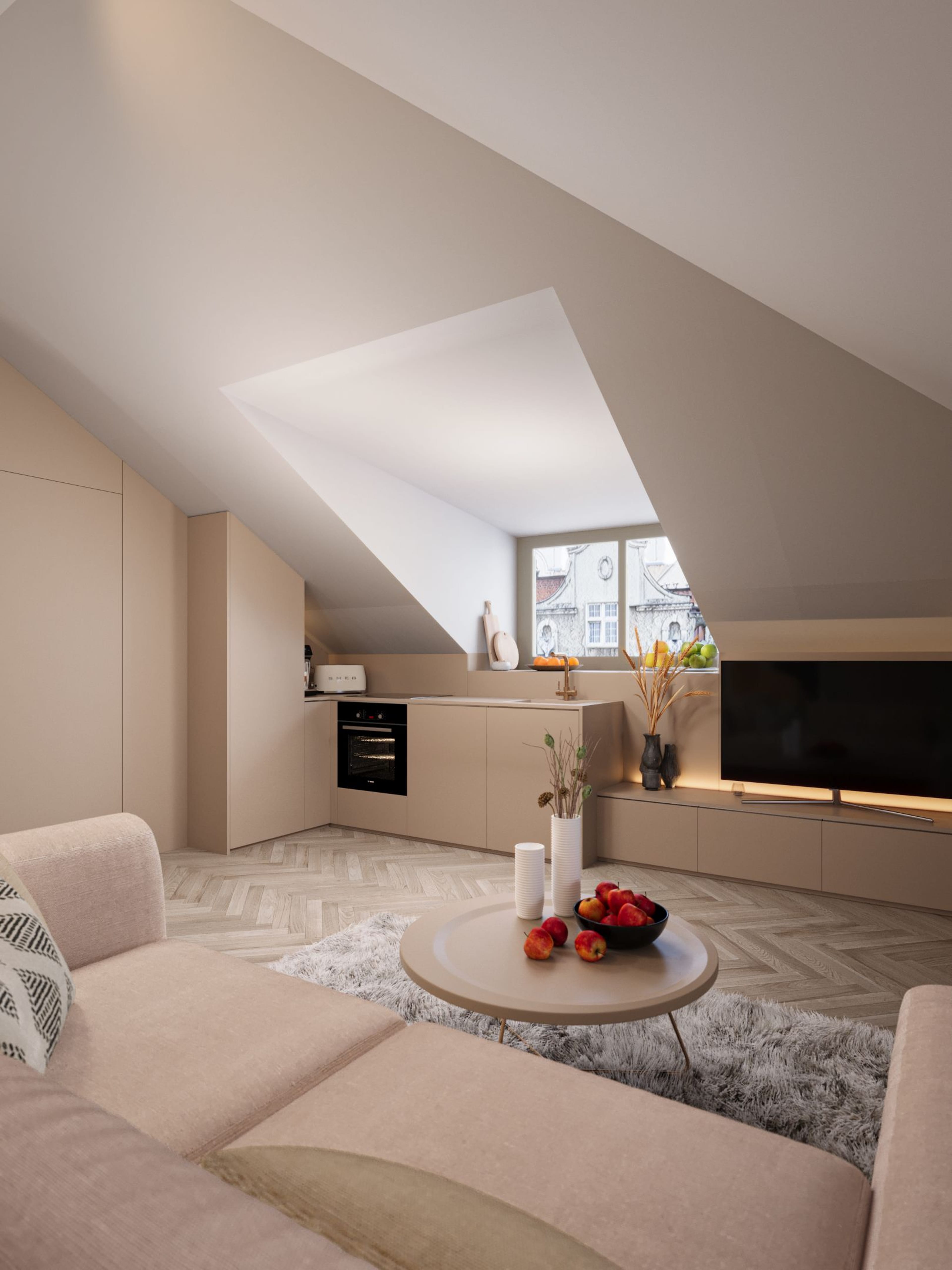 Stilvolle 2-Zimmer-Attikawohnung in Zürich mit hochwertiger Vollausstattung - 4