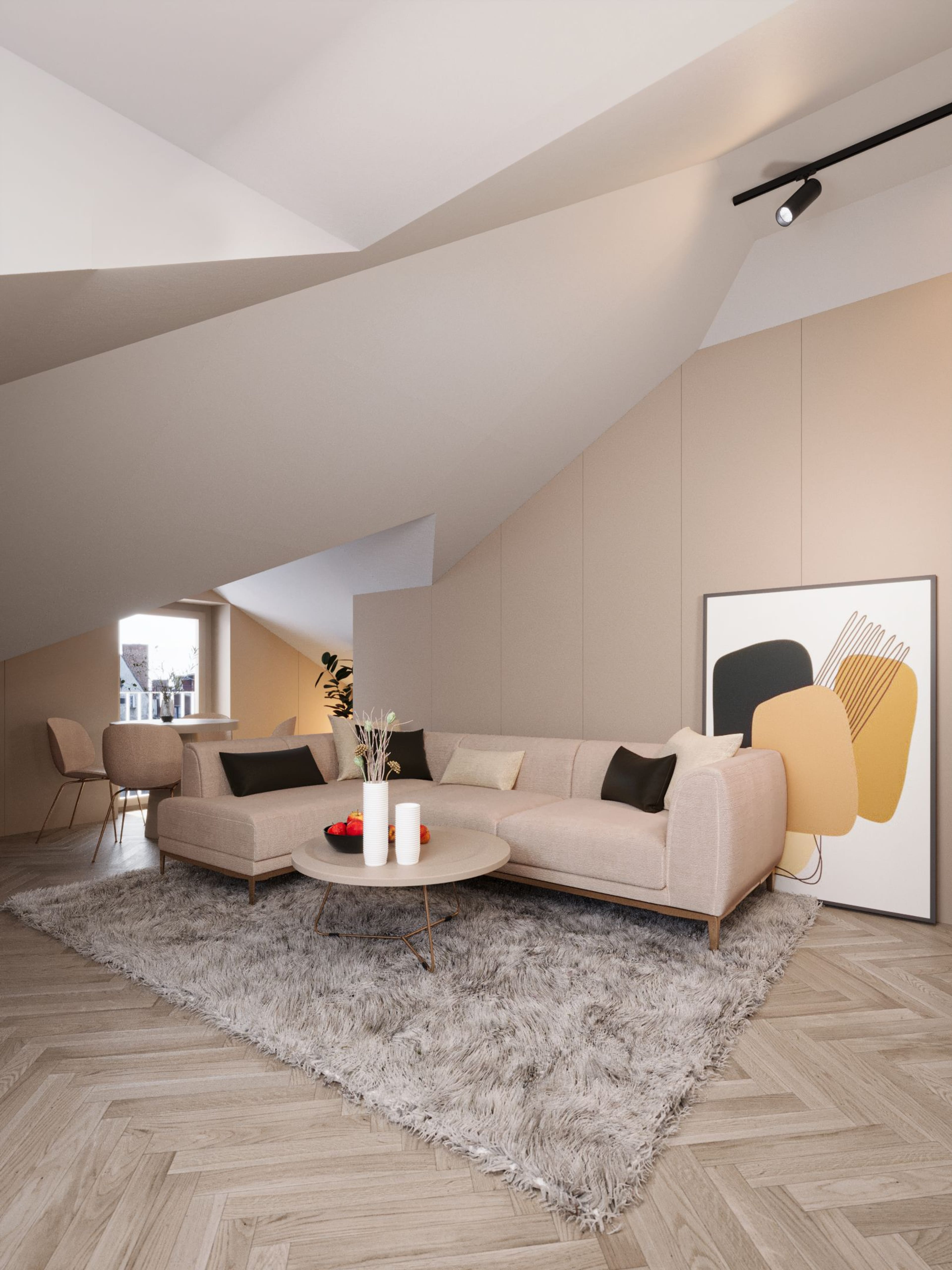 Stilvolle 2 Zimmer Attikawohnung in Zürich mit hochwertiger Vollausstattung - Bild 5