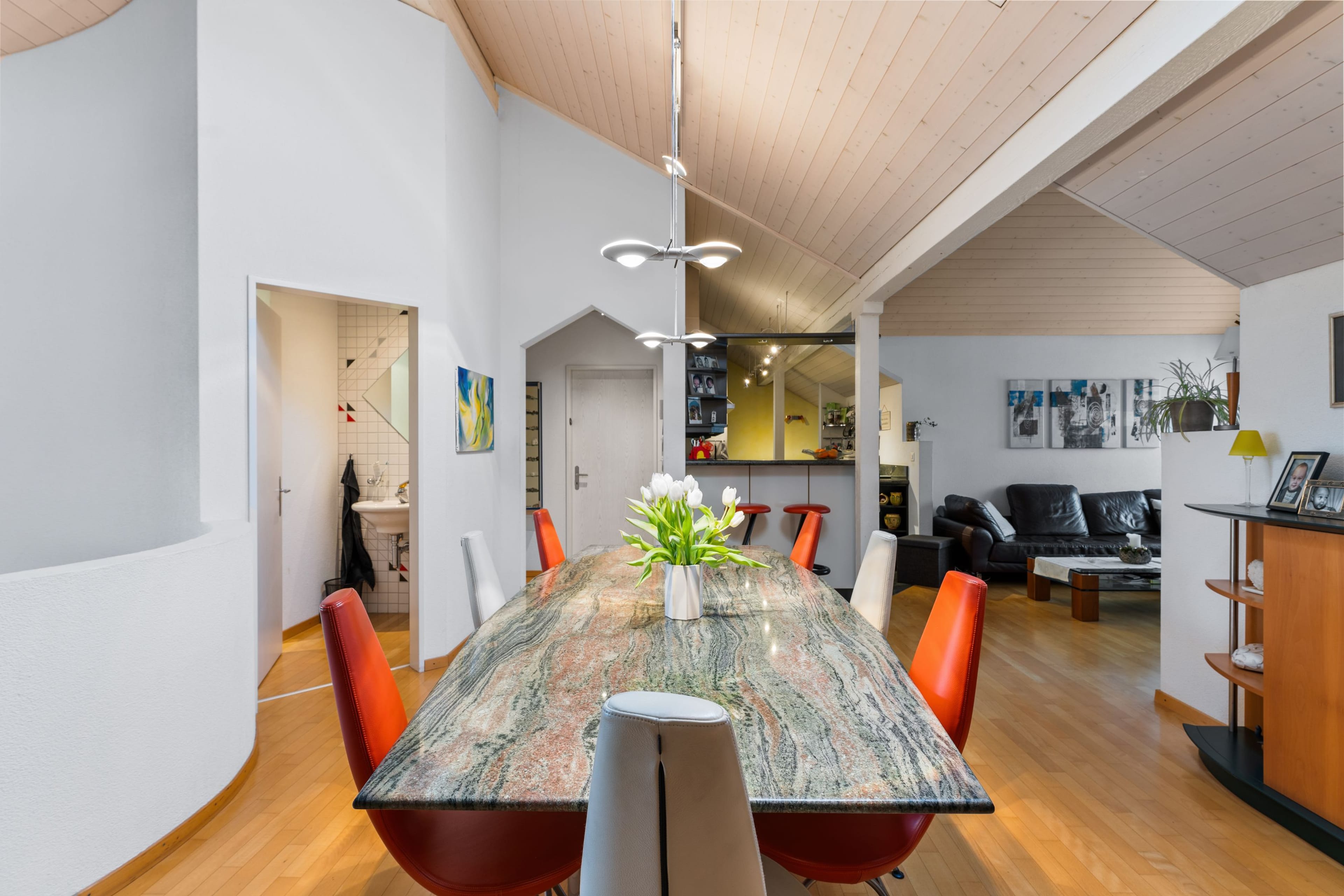 6.5-Zimmer Attika-Maisonette, sonnig & zentral - Sempach - 4