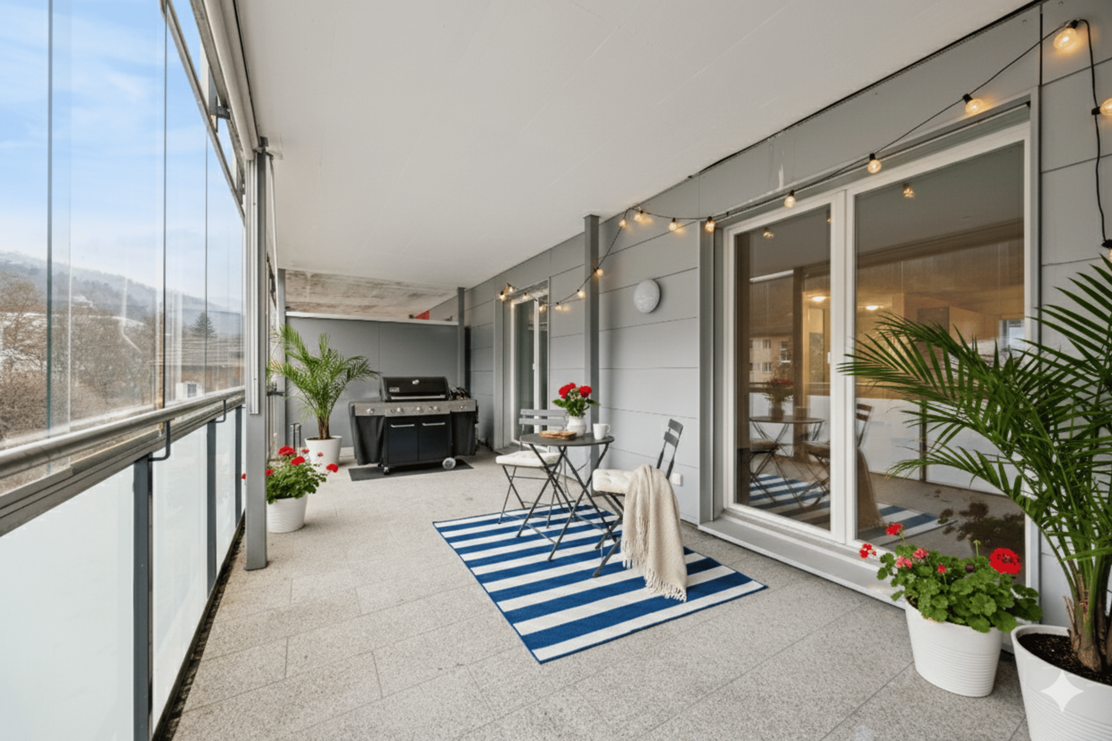 Helle 2.5-Zimmer-Wohnung mit grosser Terrasse! - Bild 1