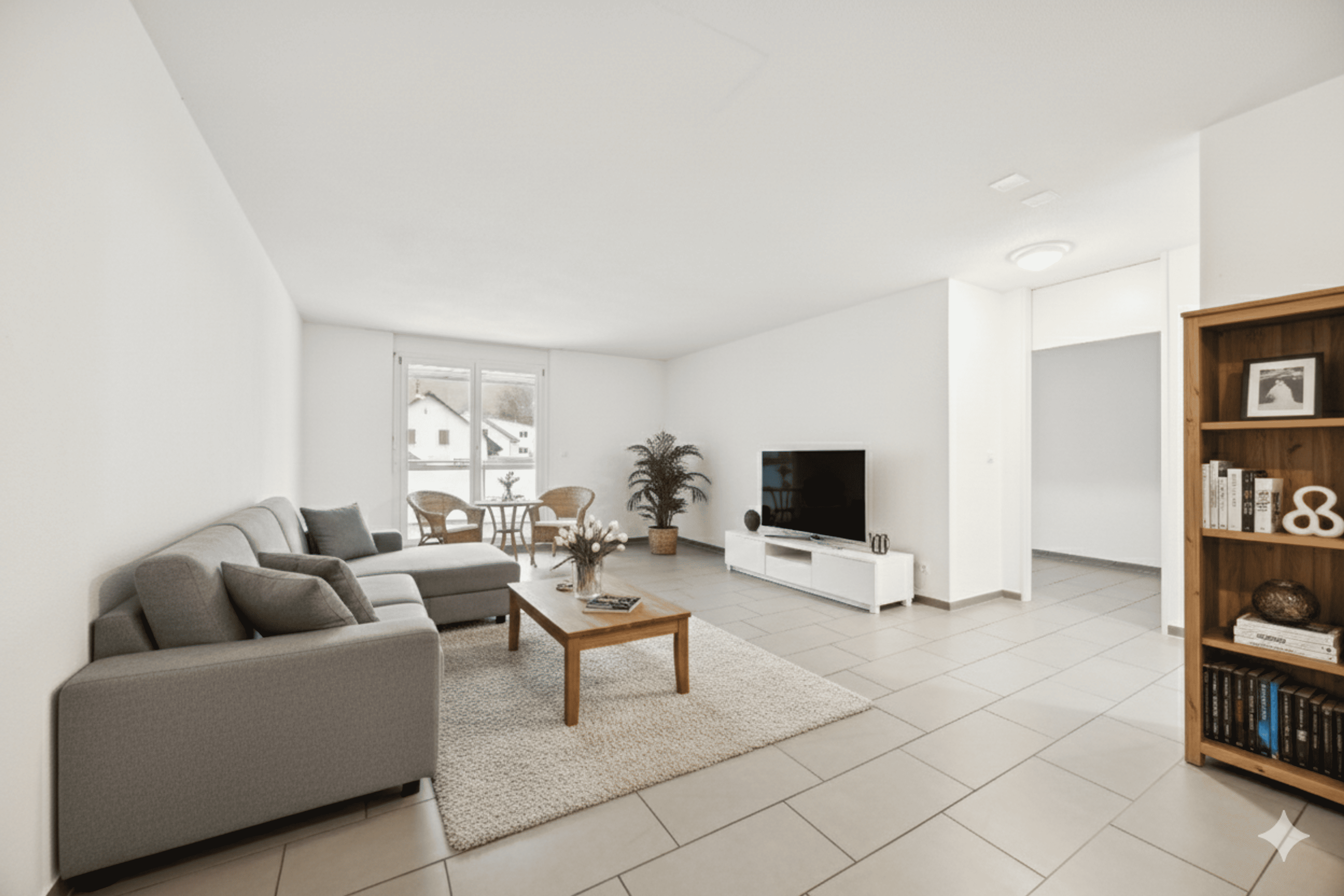 Helle 2.5-Zimmer-Wohnung mit grosser Terrasse! - Bild 3
