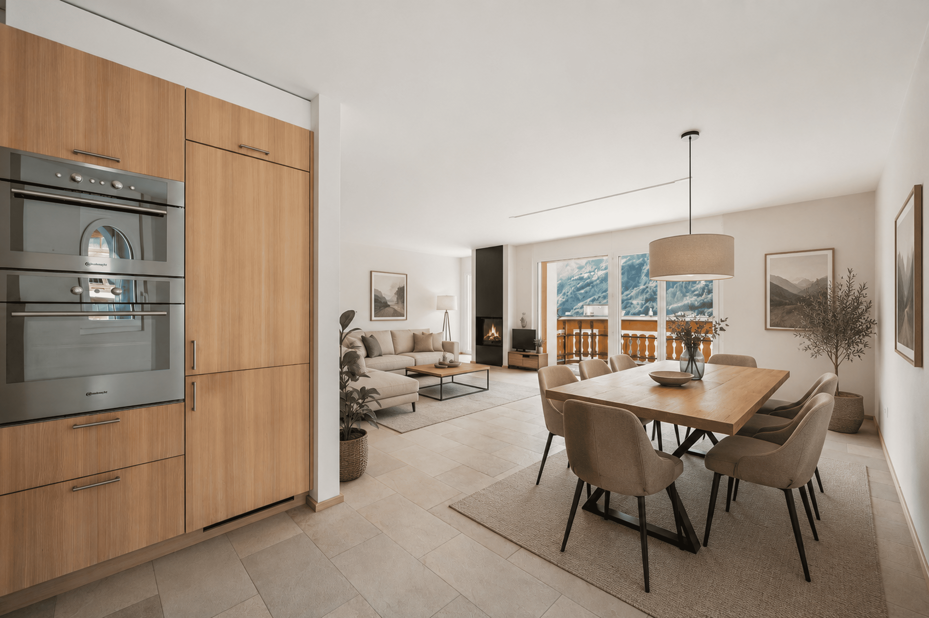 Ihr Rückzugsort in den Alpen: 4.5-Zimmer-Residenz in Leukerbad - 7