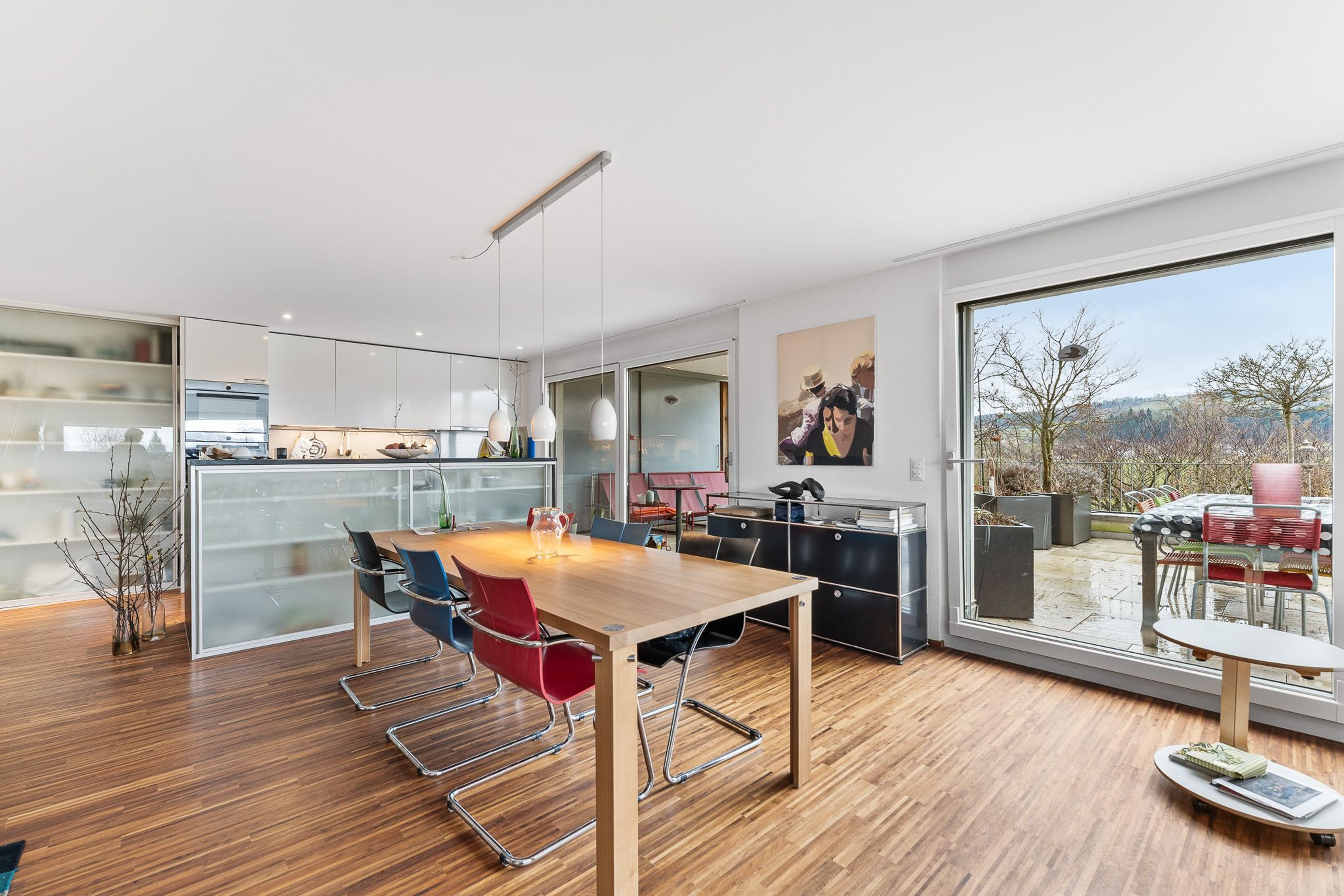 3.5-Zimmer-Attika - Maisonette mit 53 m² Terrasse in Sempach - Bild 5
