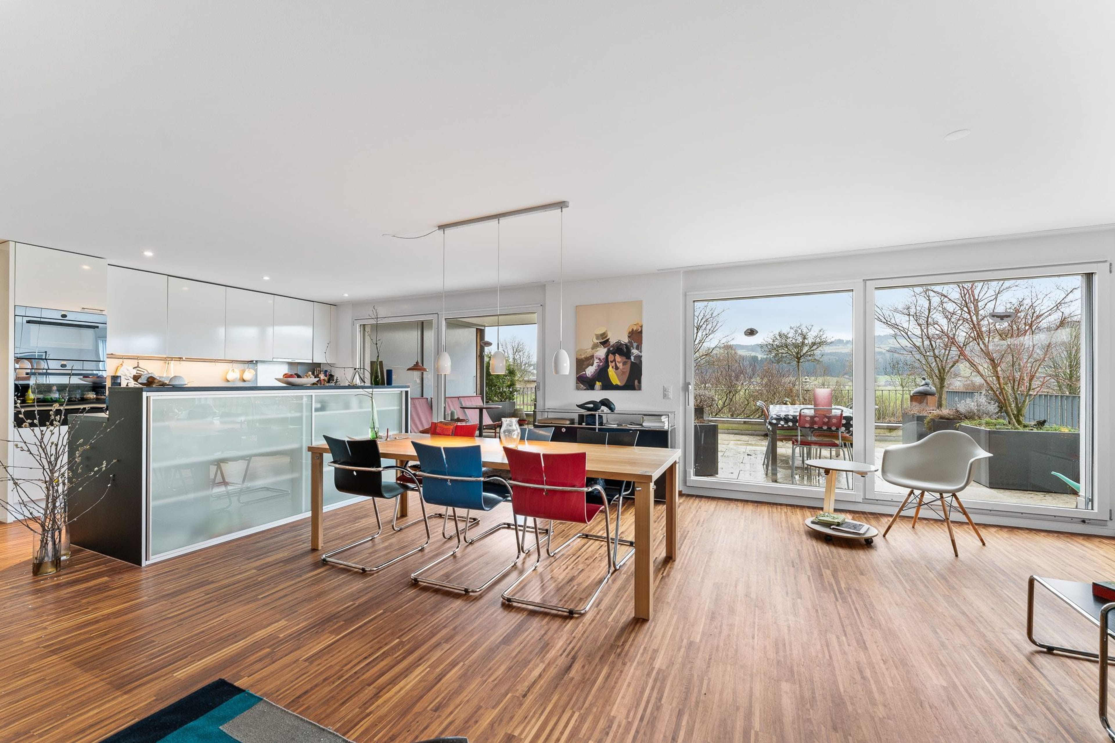 3.5-Zimmer-Attika - Maisonette mit 53 m² Terrasse in Sempach - Bild 2