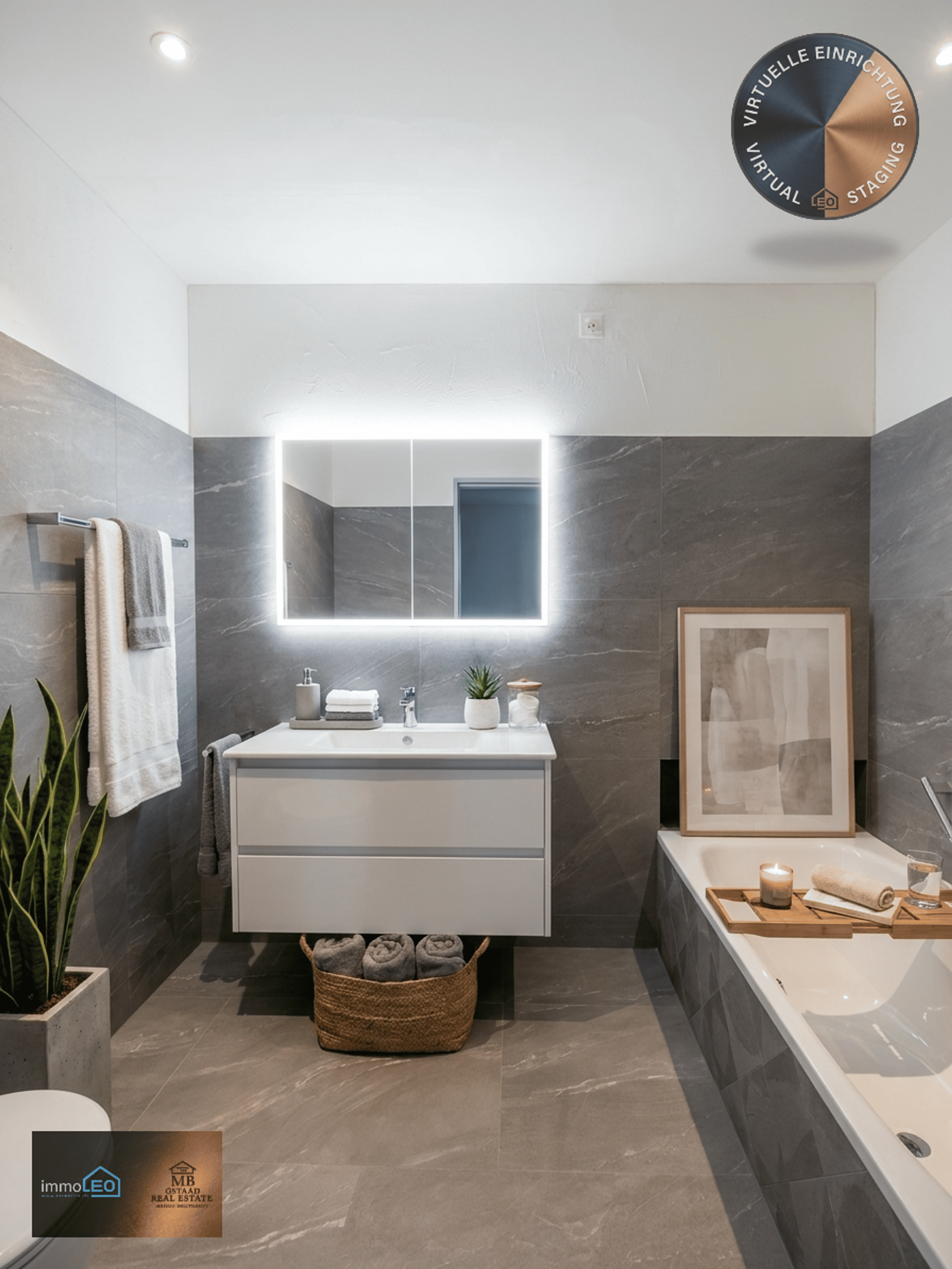 Terrassenwohnung mit Weitblick in Remetschwil - Bild 7