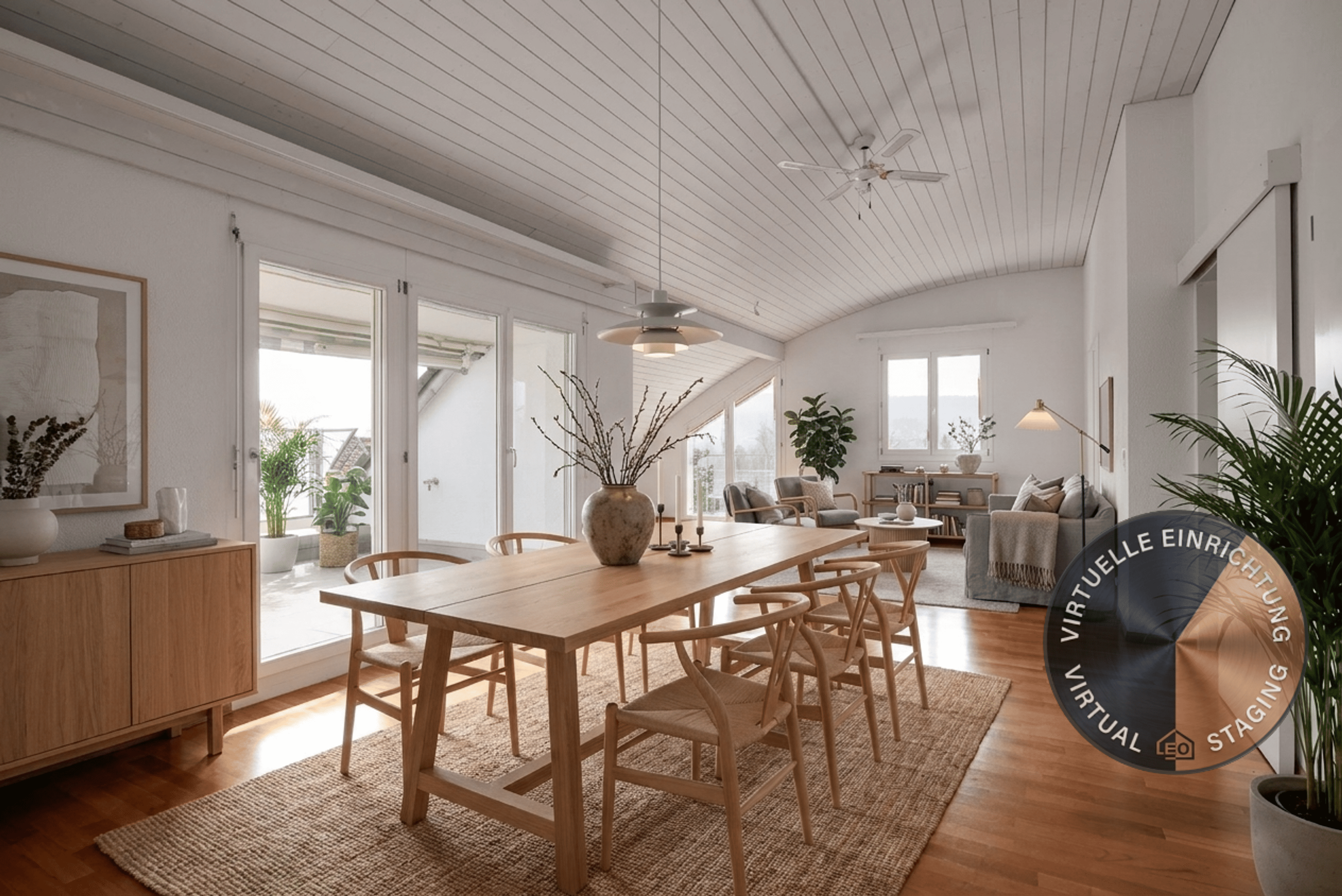 Grosszügige 5.5-Zi.-Dachwohnung mit Balkon in Unterengstringen - Bild 3