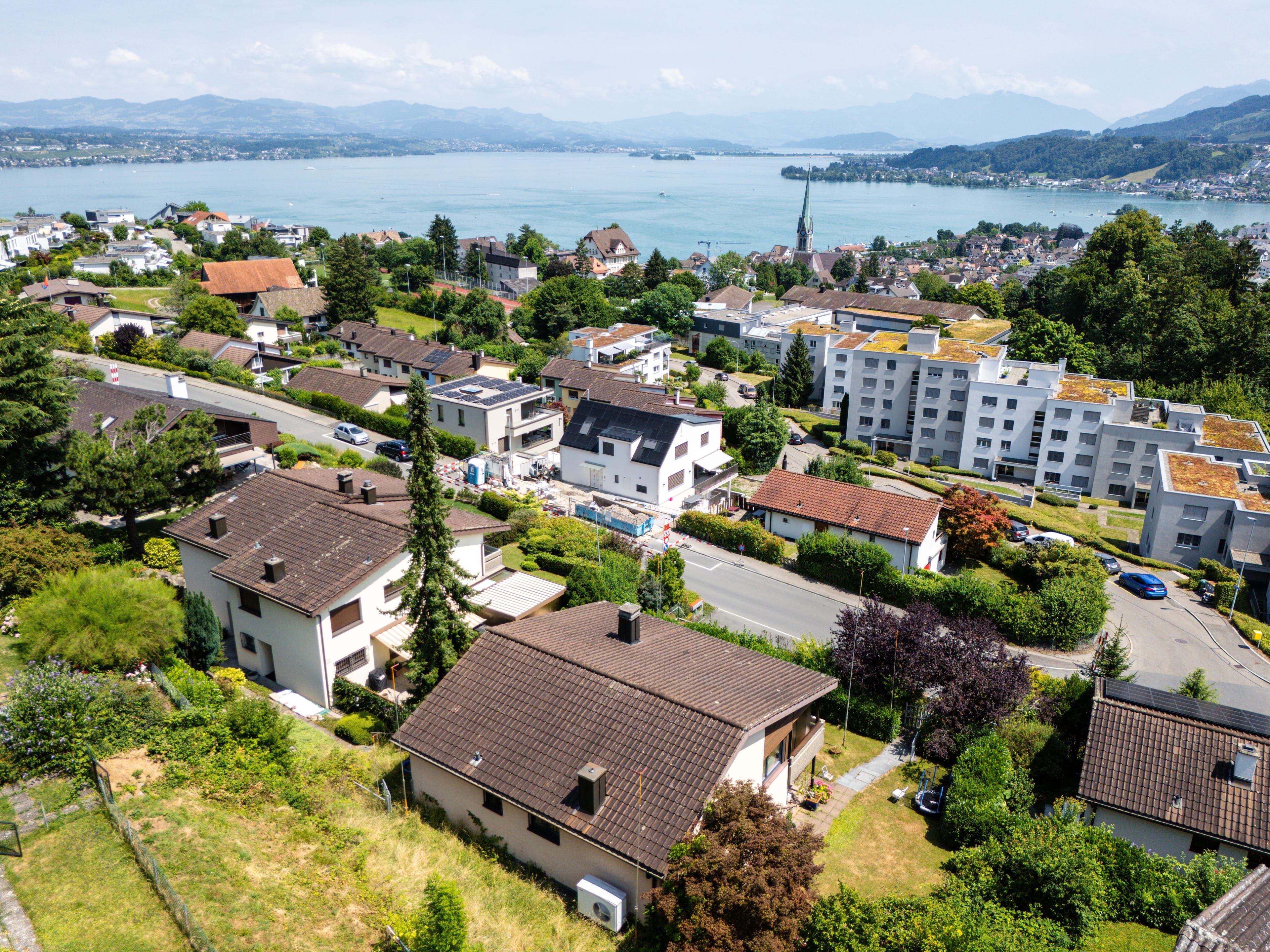 Bewilligtes Bauprojekt in Richterswil mit Seesicht - 1