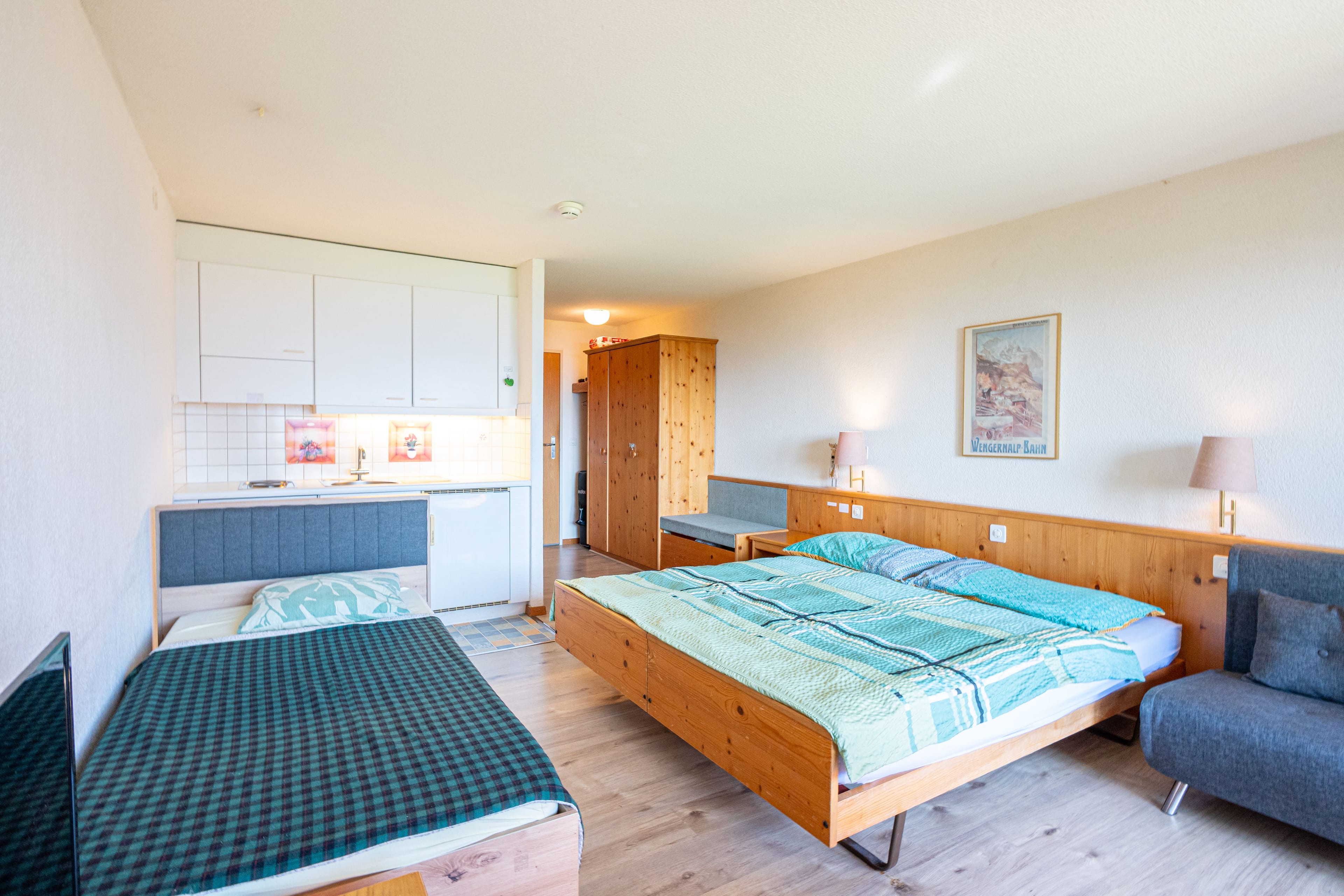Gemütliches 1-Zimmer-Studio mit Bergsicht in Aeschi bei Spiez kaufen - Bild 3