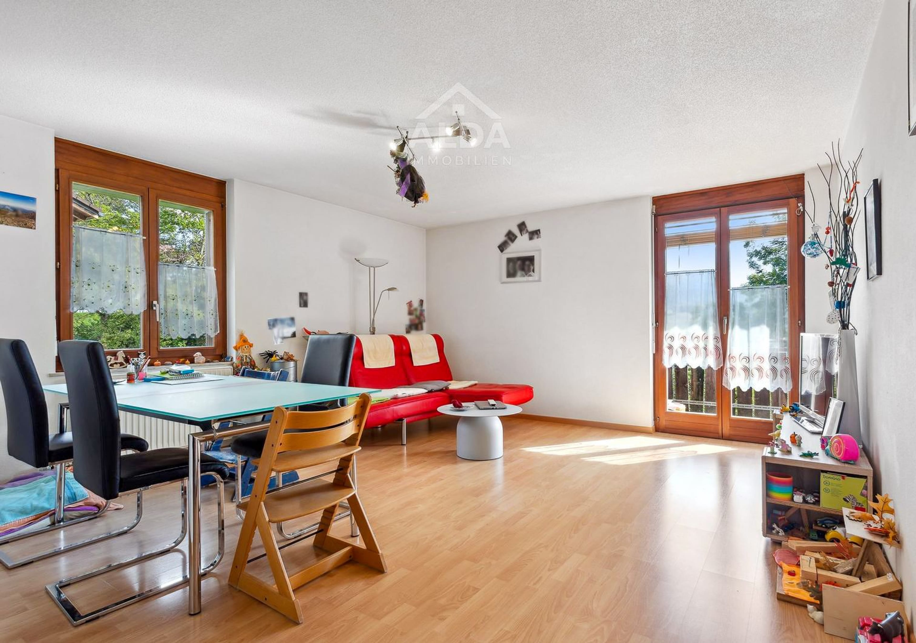 3.5-Zi.-Wohnung mit Südbalkon und Aussicht, Plasselb - Bild 2