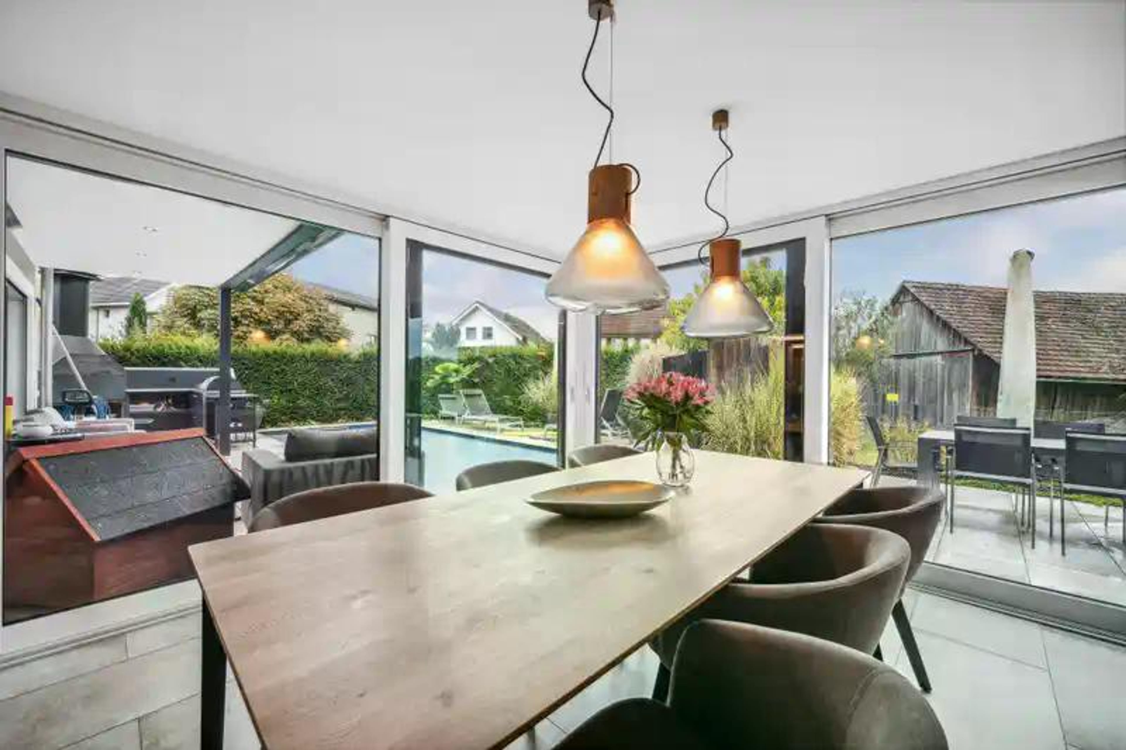Modernes 5.5-Zi.-Einfamilienhaus mit Pool in Jonen kaufen - Bild 4