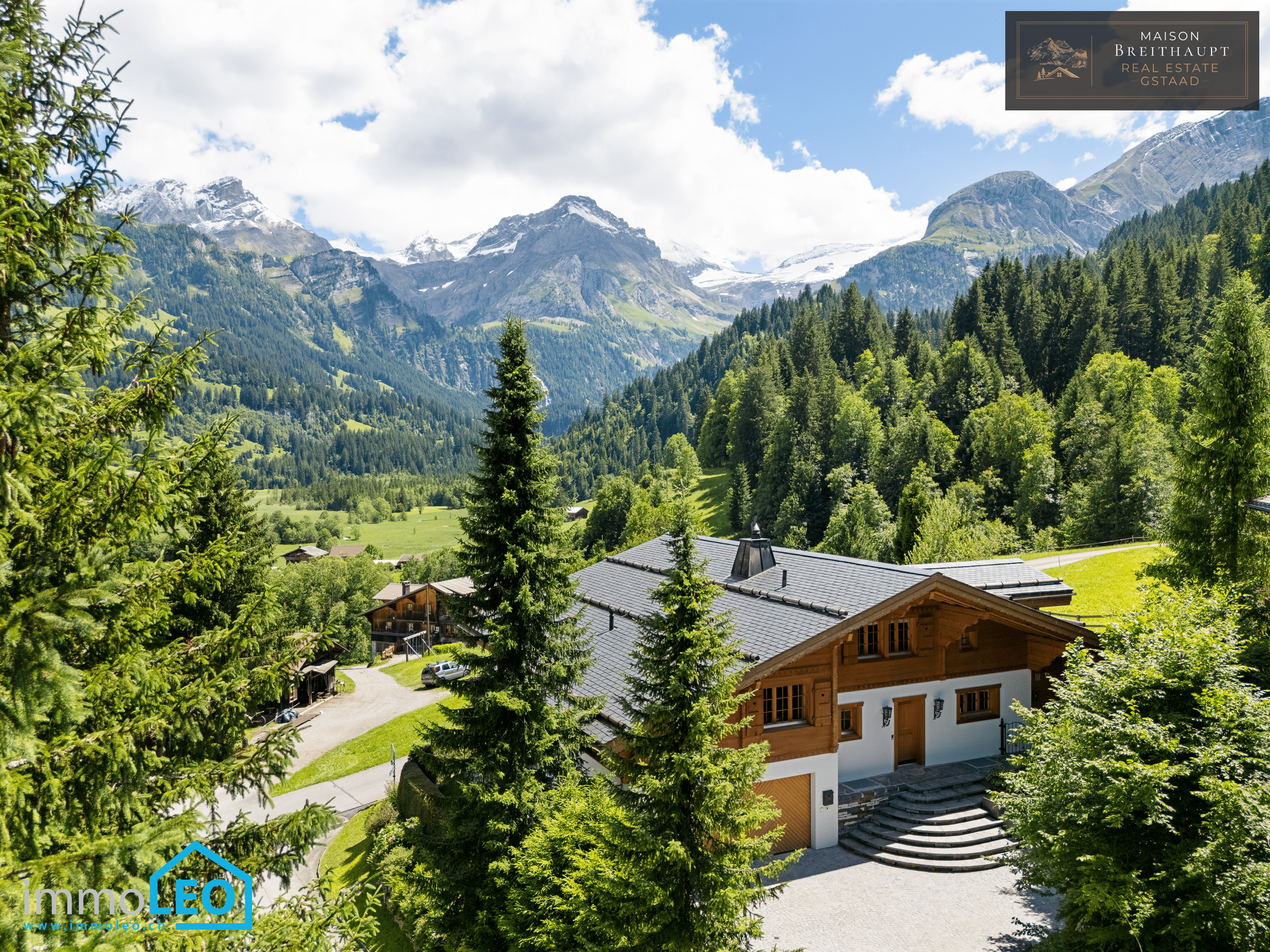 Luxuriöses 5½ -Zimmer-Chalet mit atemberaubender Sicht in Lauenen b. Gstaad