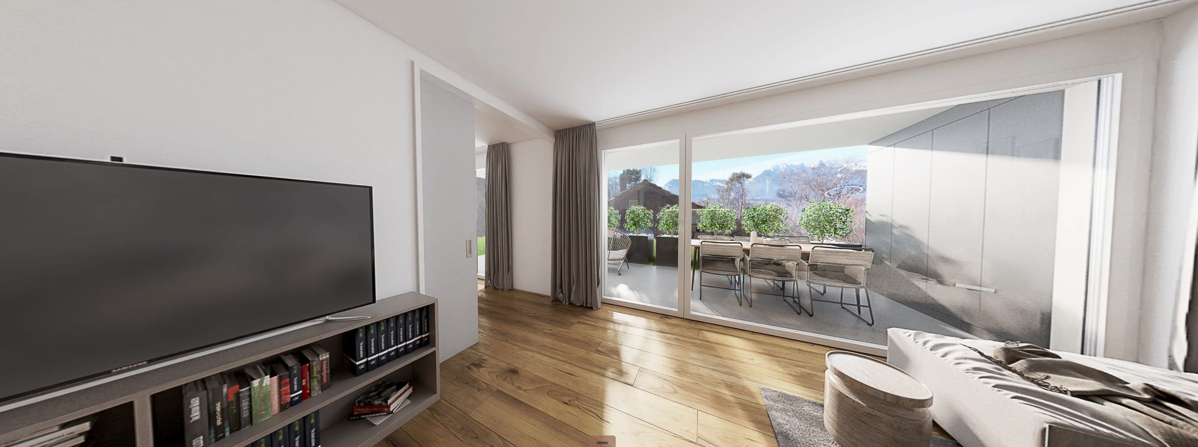 3.5-Zimmer-Gartenwohnung mit Seesicht in Sigriswil kaufen - Bild 6