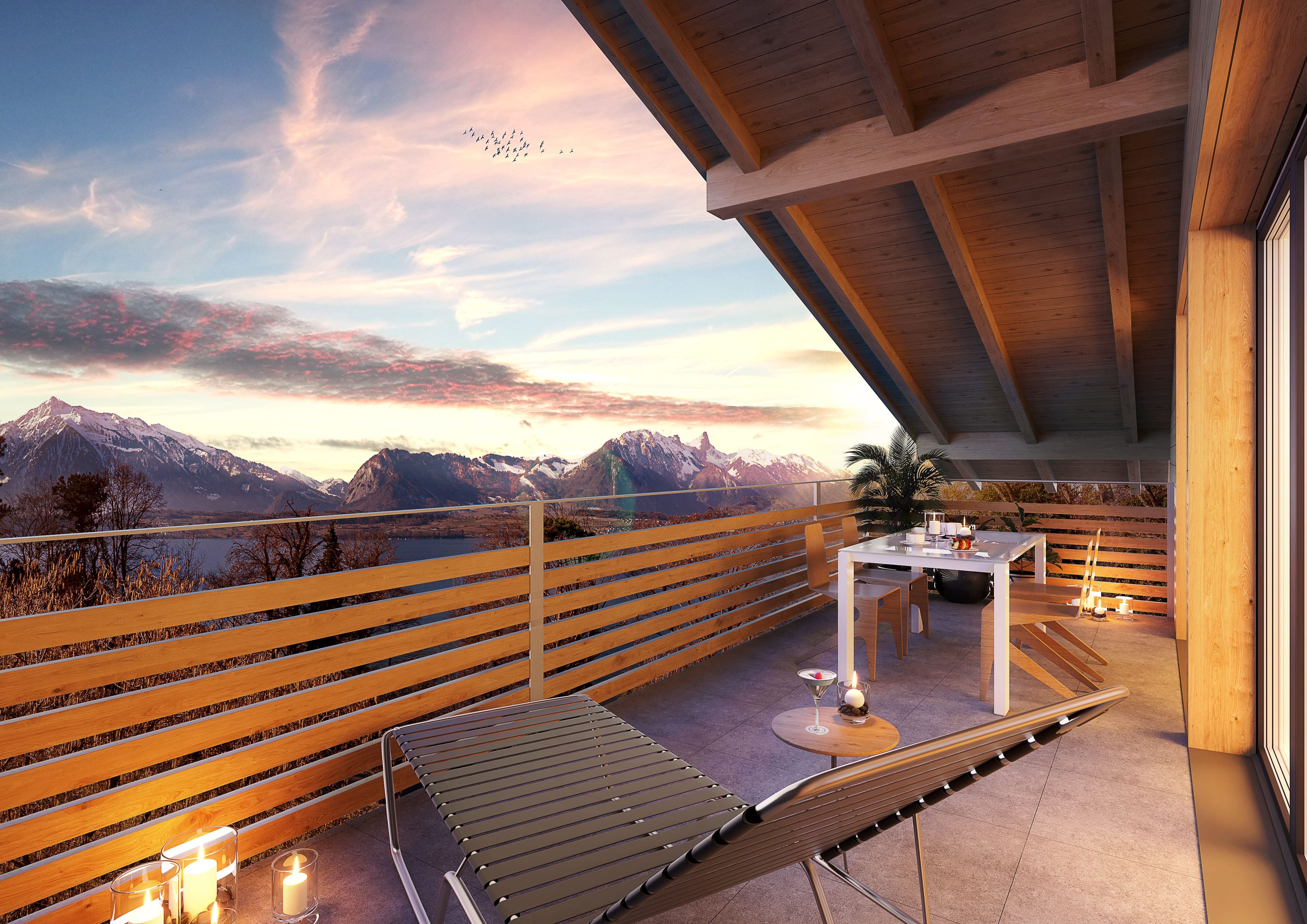 4.5-Zimmer Neubau mit Seesicht und Balkon in Gunten kaufen - Bild 12