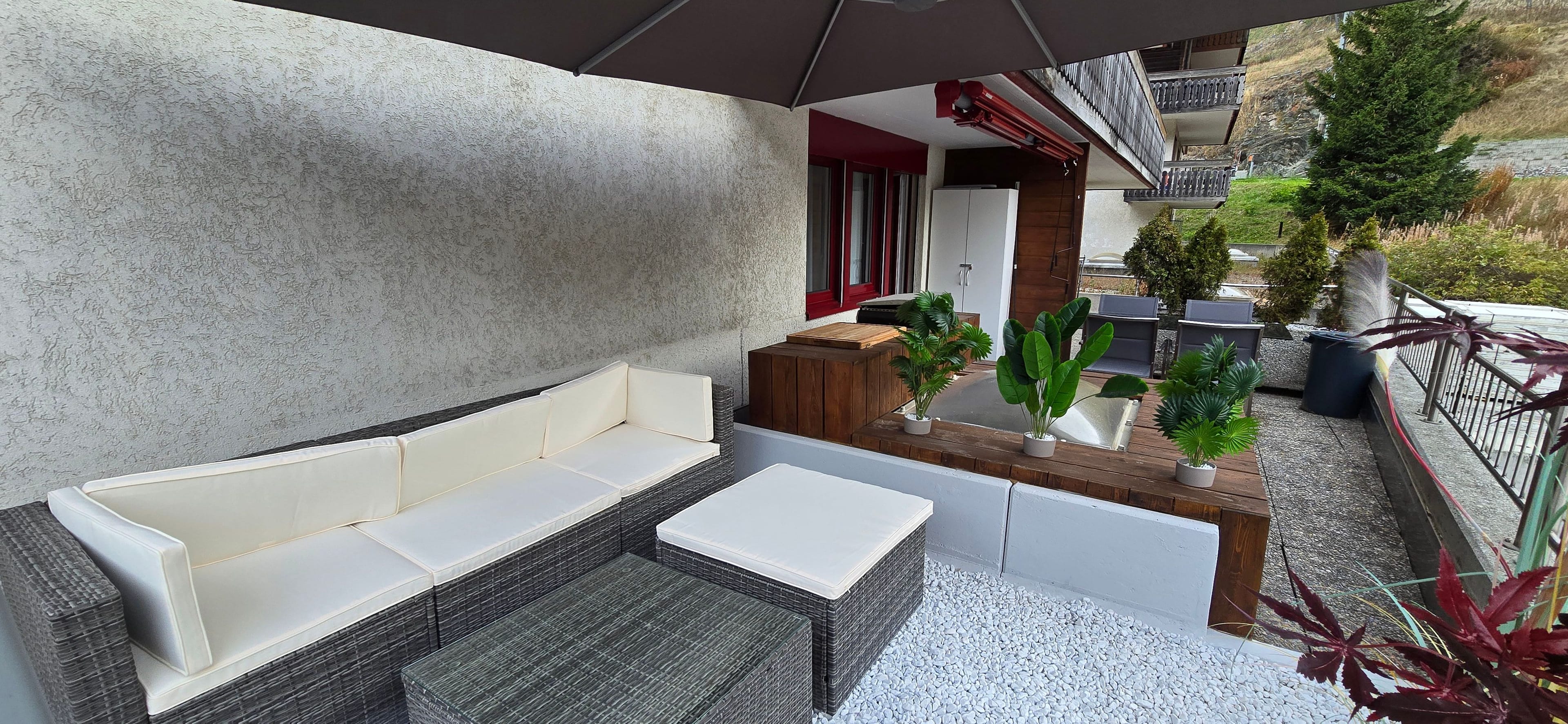 Zermatt: Sanierte 2-Zimmer-Gartenwohnung mit Bergsicht kaufen - Bild 38