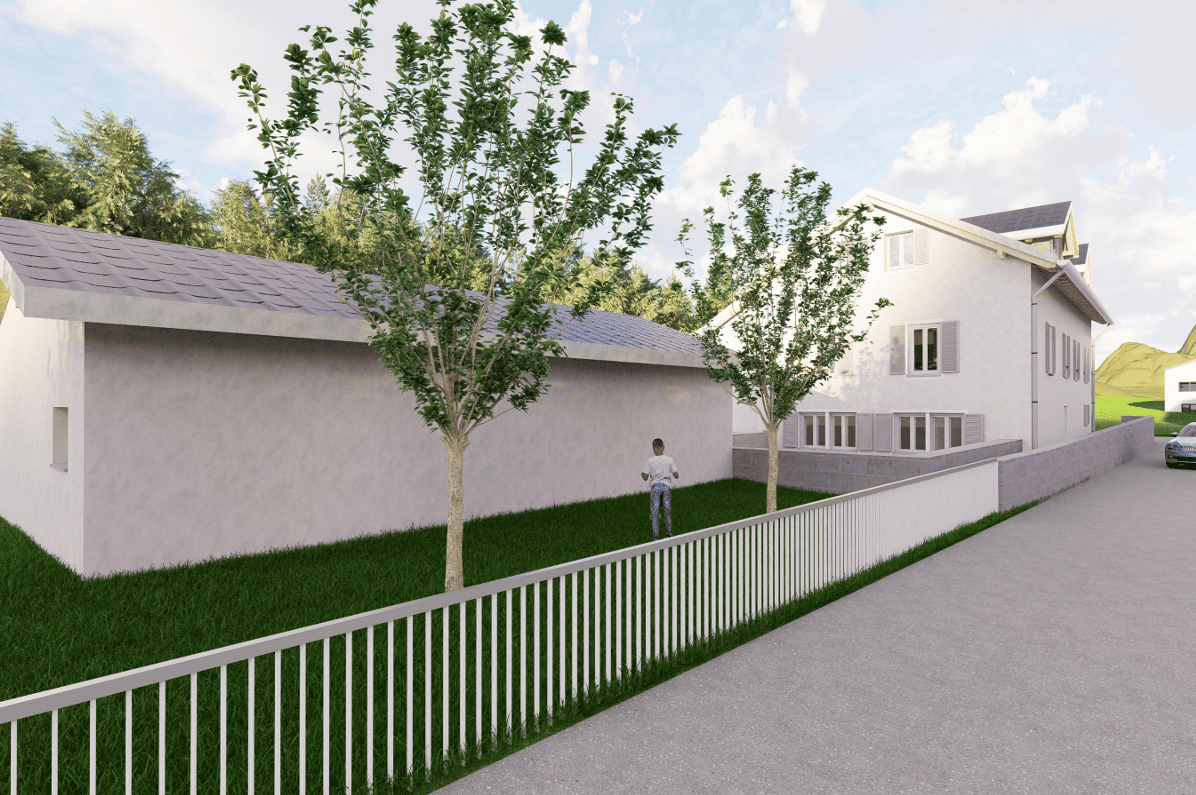 4.5-Zimmer-Doppel-einfamilienhaus in Churwalden - Bild 4