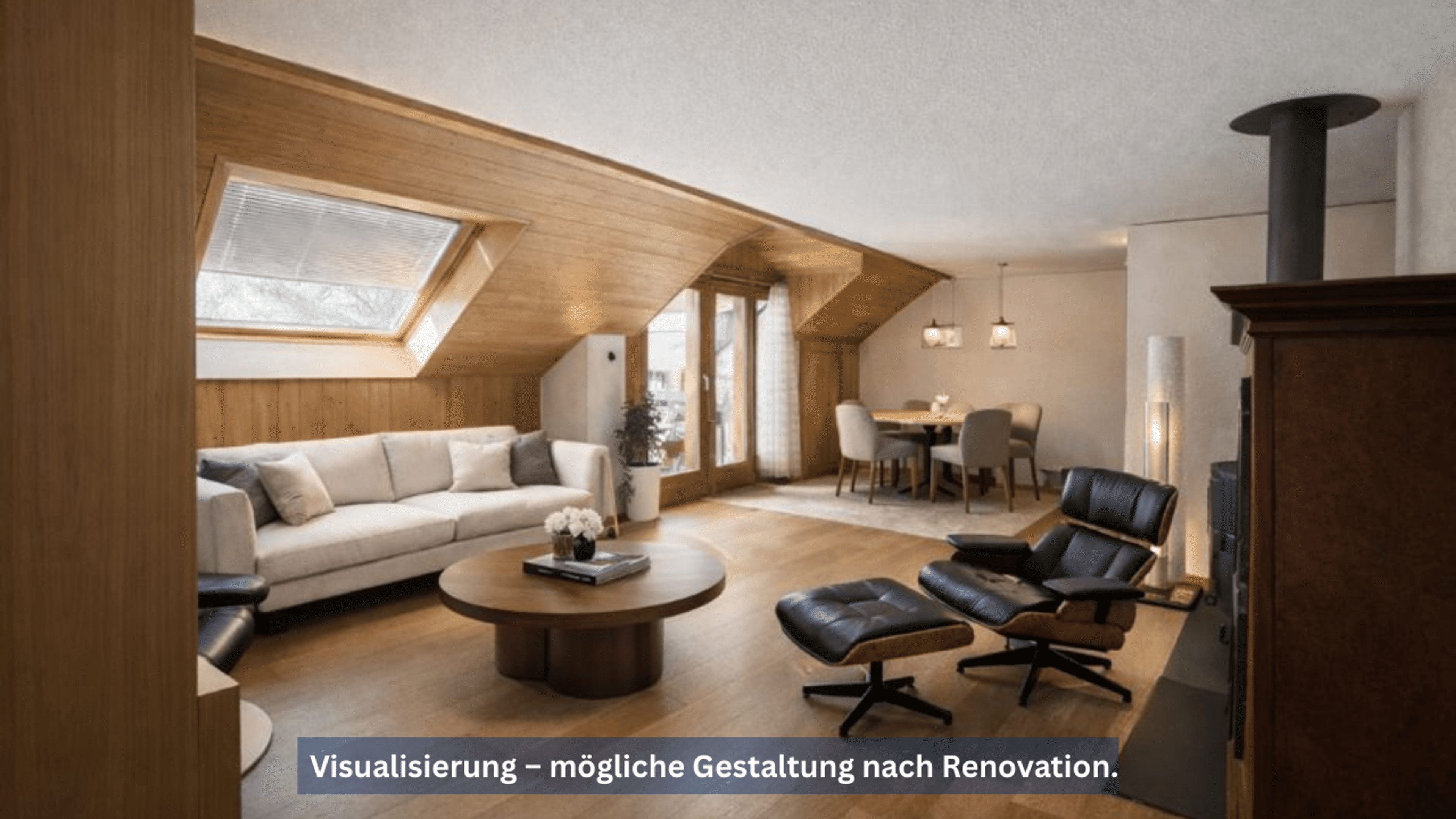 3.5-Zimmer-Dachwohnung mit Loggia und Ofen in Thun kaufen - Bild 4