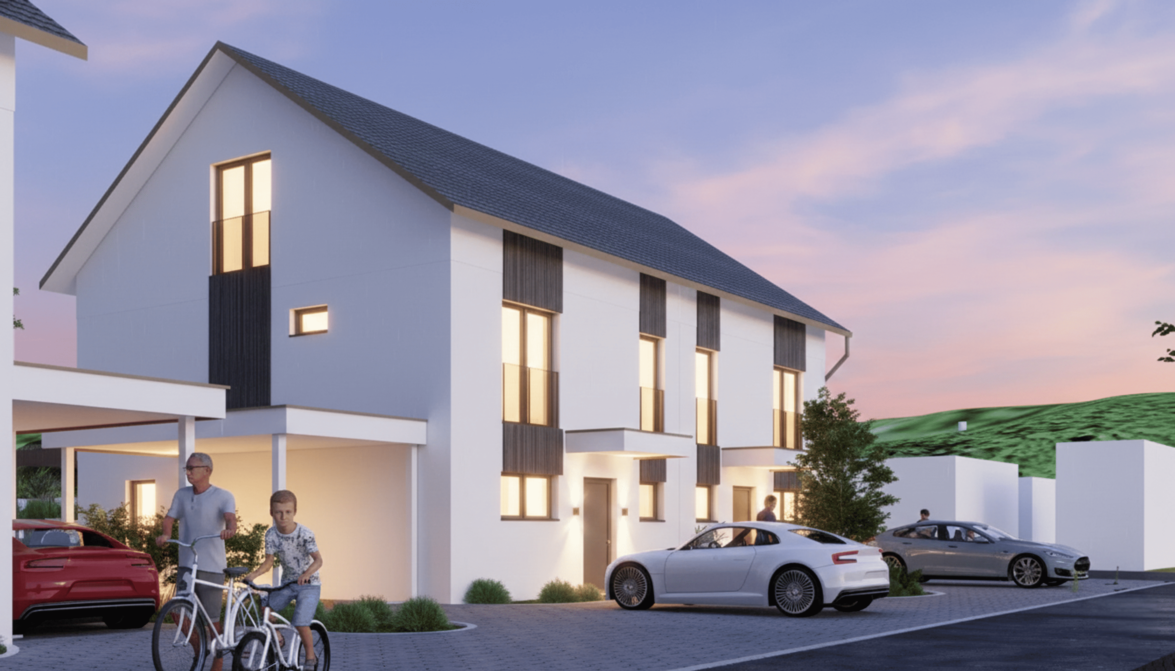 7.5-Zi.-Doppeleinfamilienhaus mit grossem Garten in Erlinsbach - Bild 3