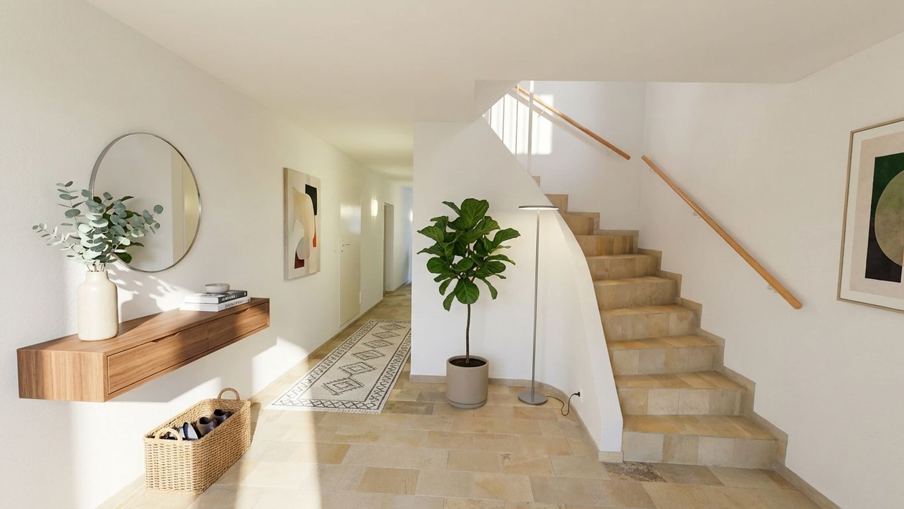 5.5-Zi.-Reihenhaus mit Garten - gepflegt und zentral in Basel - Bild 6