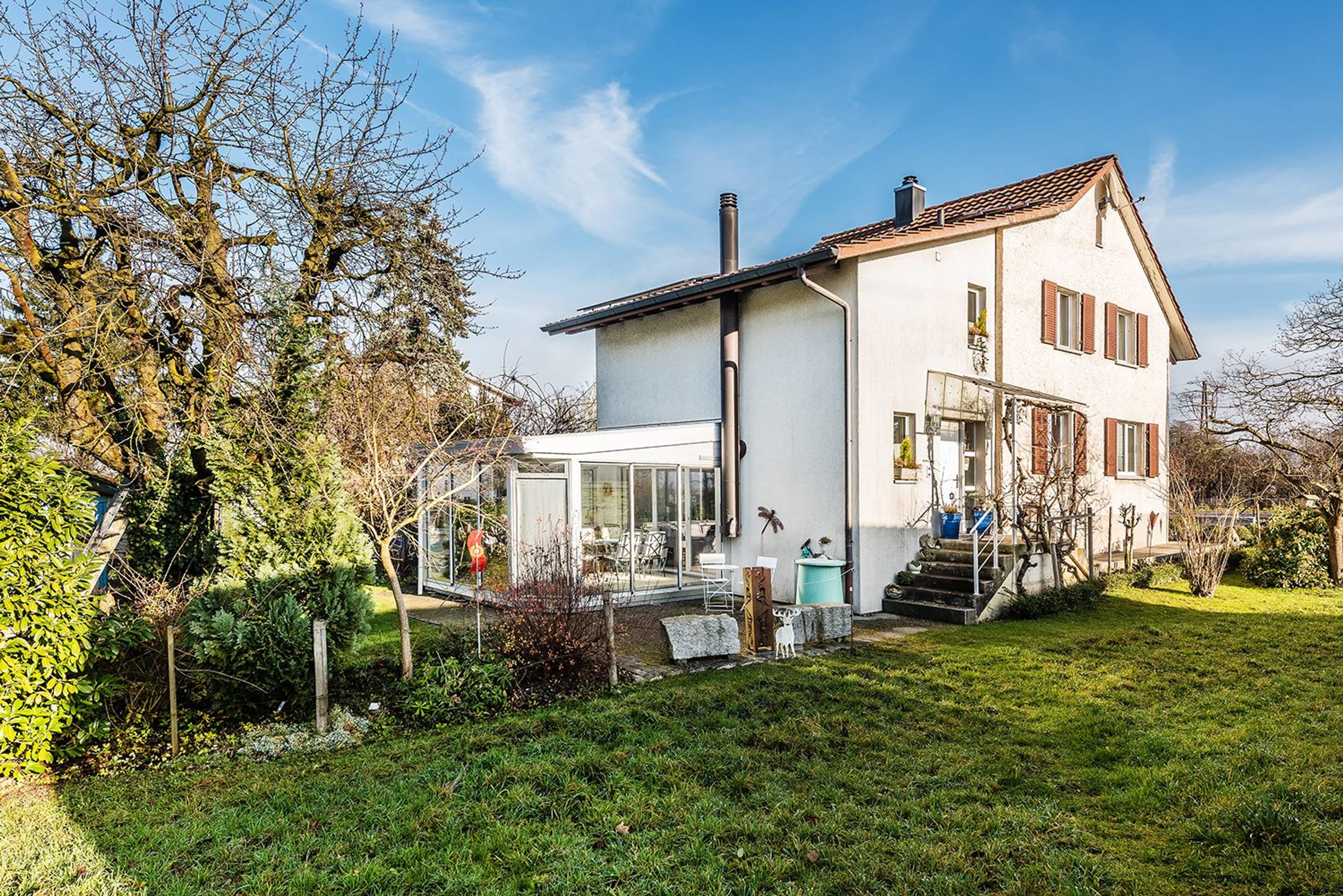 6-Zimmer-Einfamilienhaus mit Wintergarten in Lengwil kaufen - Bild 1