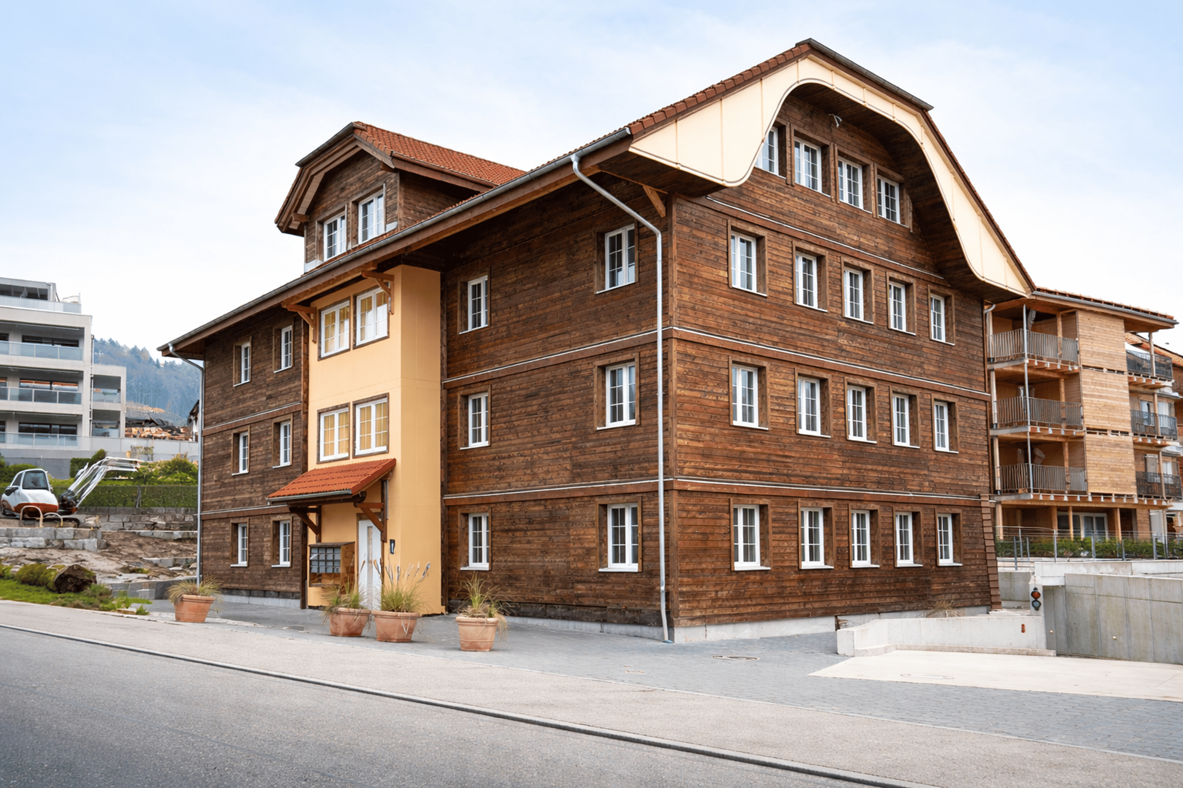 3.5-Zimmer Neubau mit Terrasse - energieeffizient in Grossdietwil - Bild 1