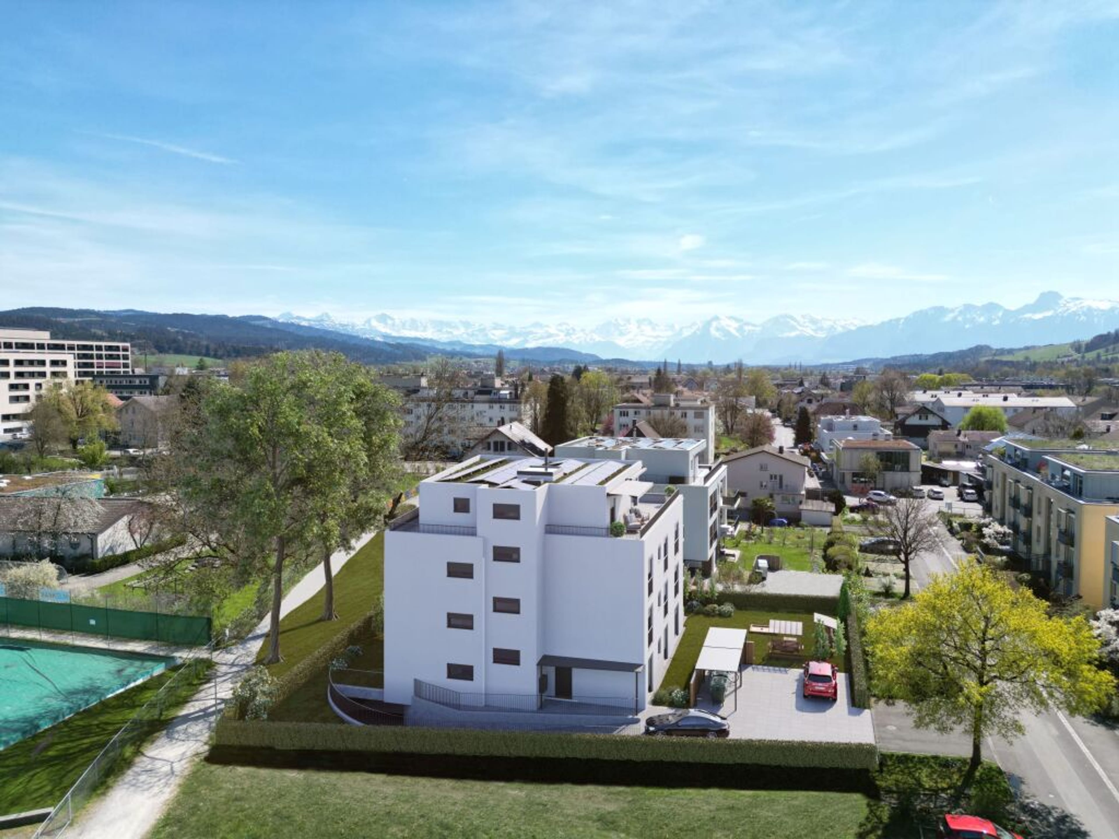 4.5-Zi.-Gartenwohnung mit grossem Privatgarten in Münsingen - Bild 8