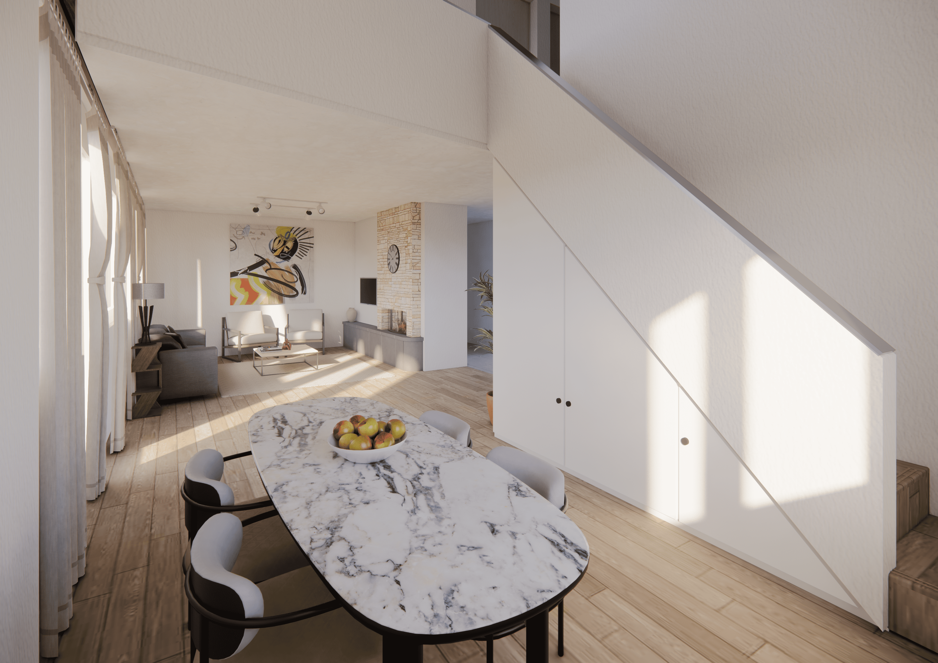 5.5-Zi.-Maisonette mit Seesicht in Gwatt/Thun - kaufen - Bild 5