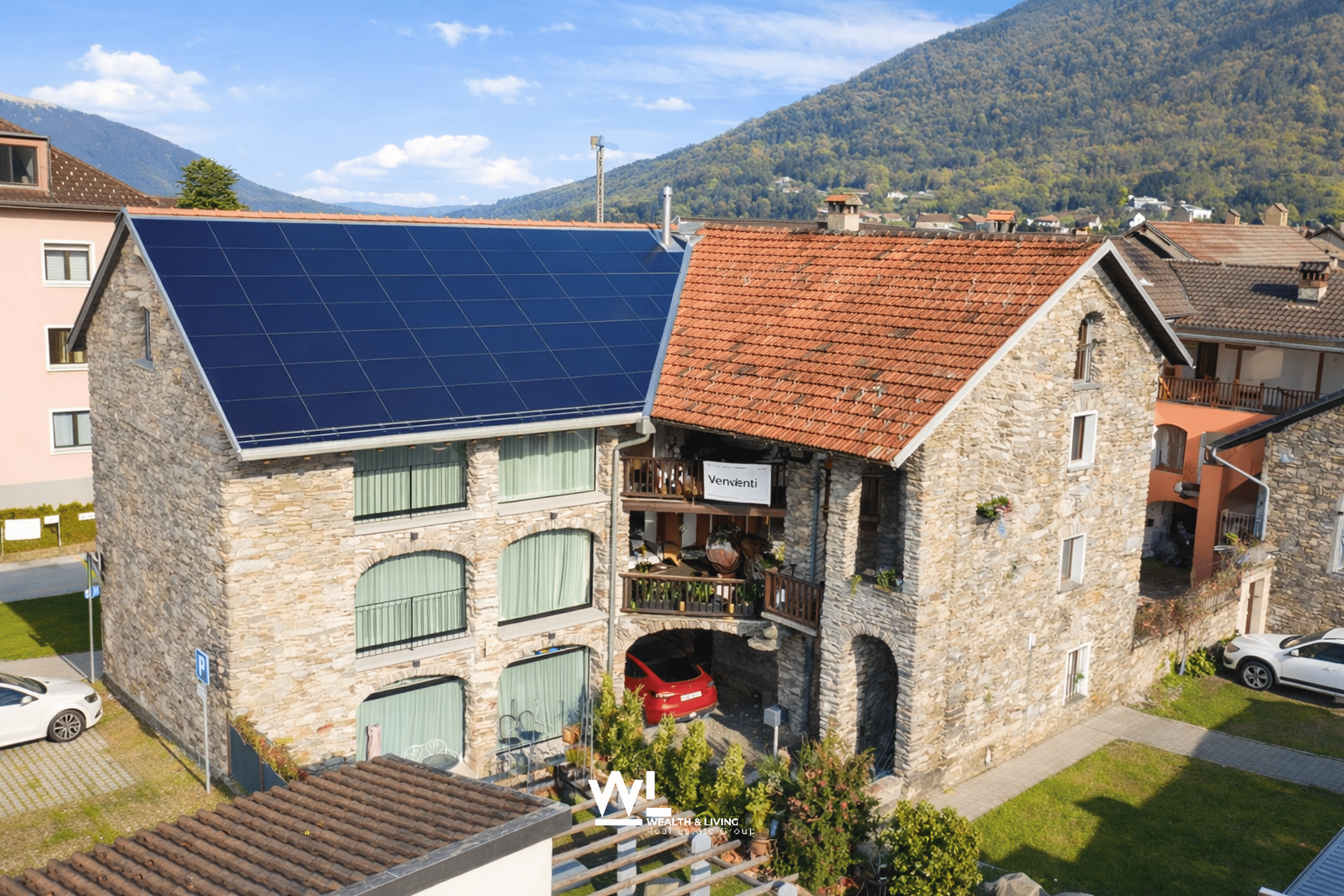 5-Zimmer-Reihenhaus mit Tessiner- Charme an ruhiger Lage in Losone - 1