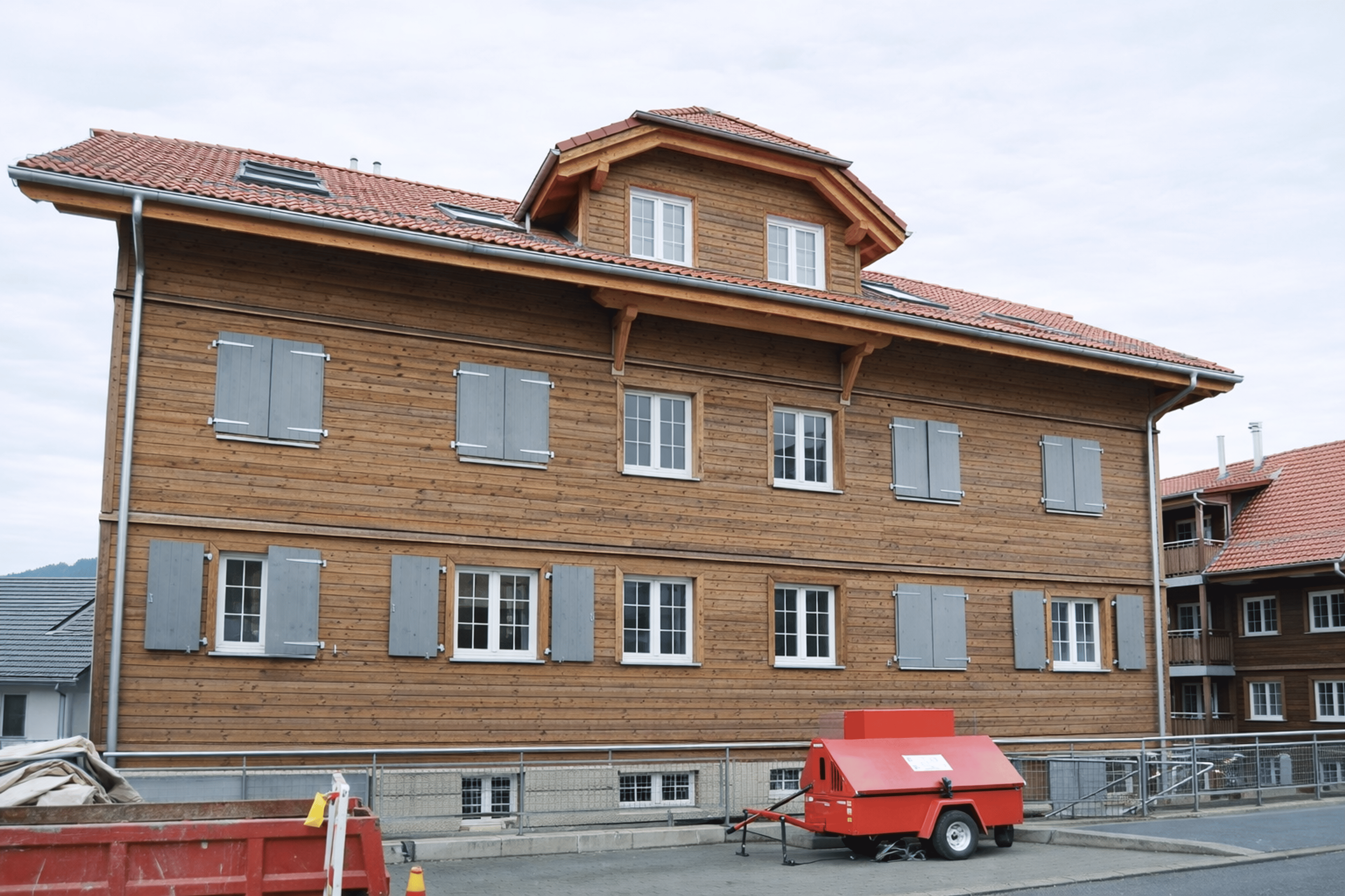 4-Zimmer-Attikawohnung mit grosser Terrasse in Grossdietwil - Bild 1