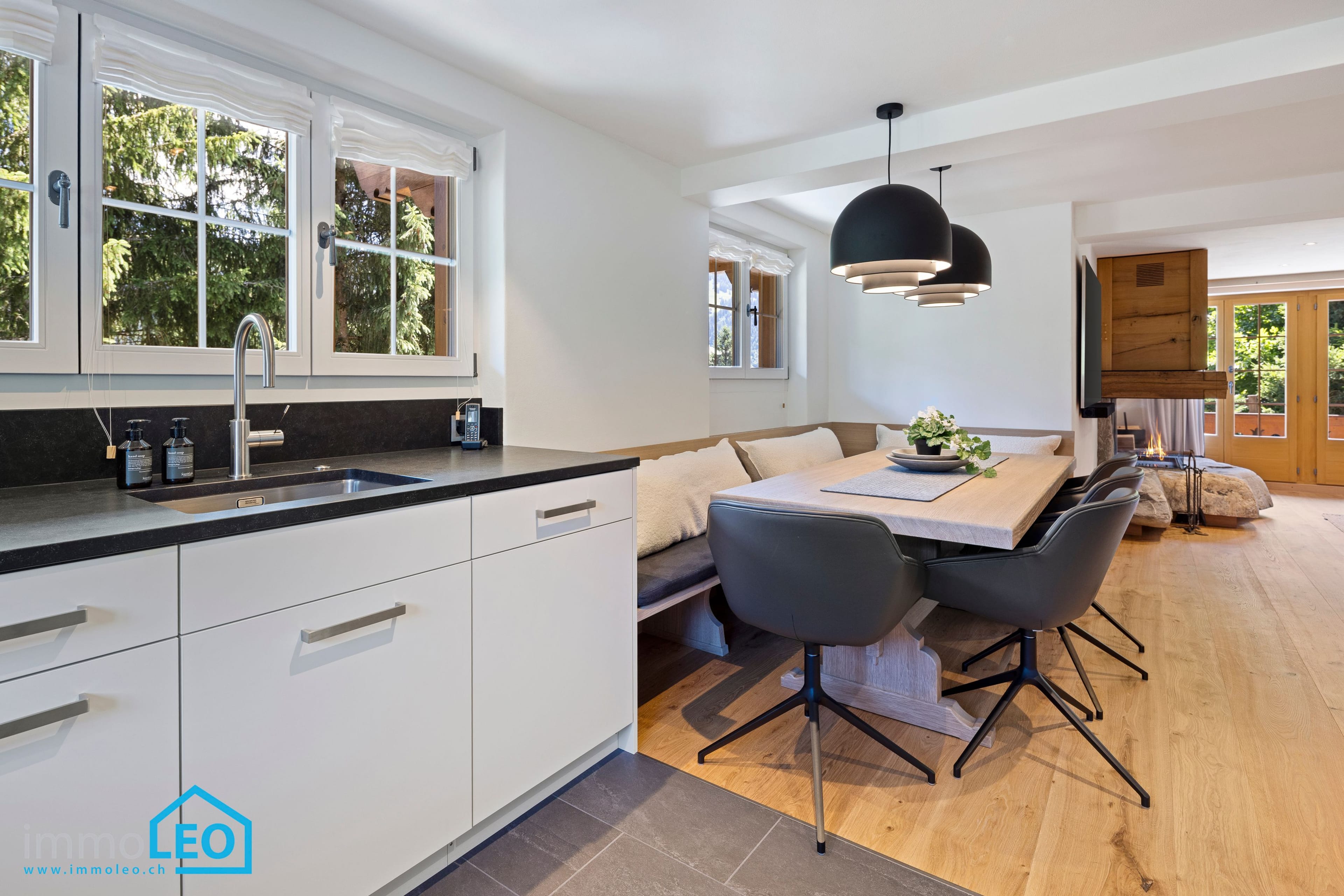3½-Zi.-Gartenwohnung + 2-Zimmer Studio, 2023 renoviert, Lauenen b. Gstaad - 5