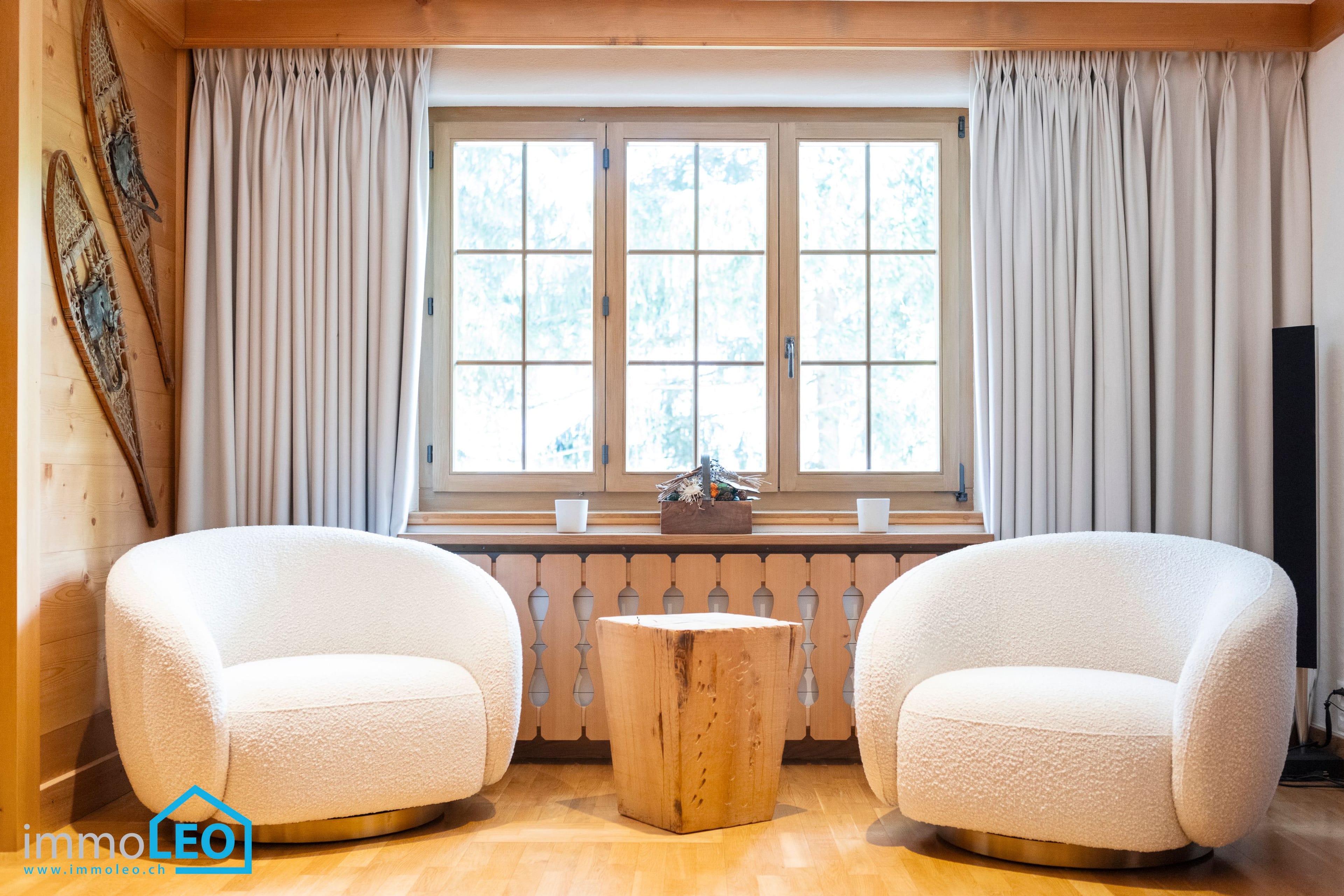 3½-Zi.-Gartenwohnung + 2-Zimmer Studio, 2023 renoviert, Lauenen b. Gstaad - 2