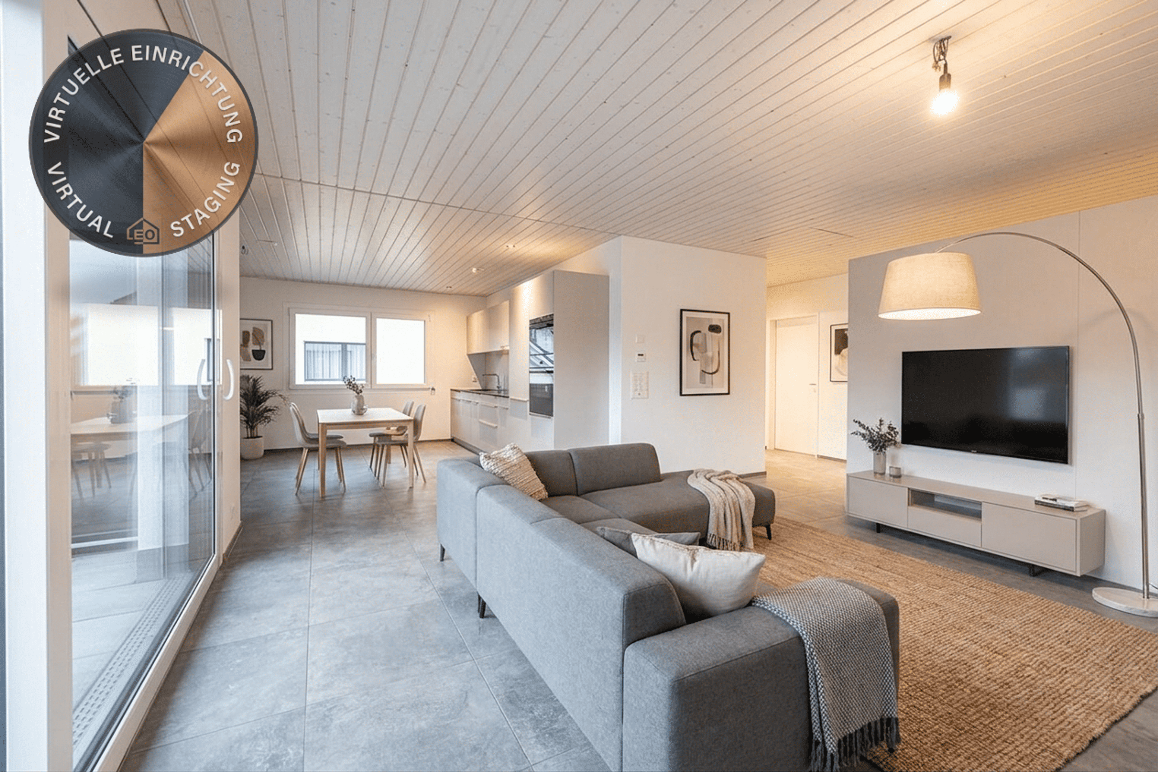 4.5-Zi.-Attikawohnung mit grossem Balkon, Niederwil - Bild 4