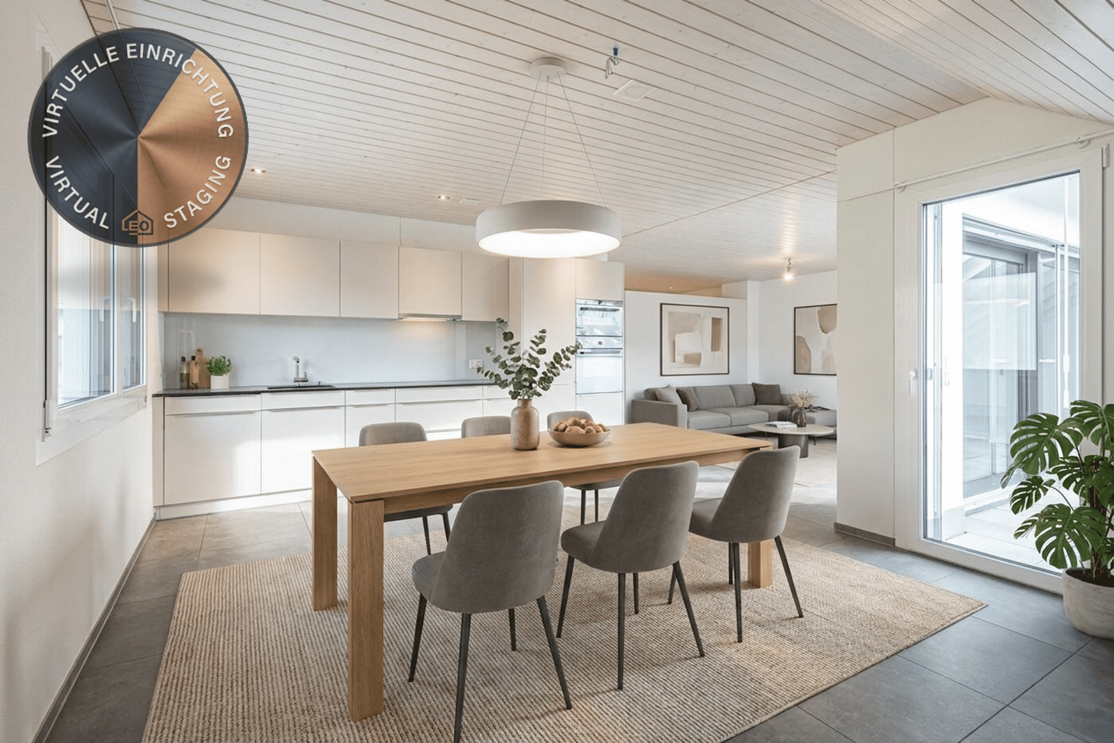 Helle 4.5-Zimmer-Dachwohnung mit Balkon in Nesselnbach - Bild 1