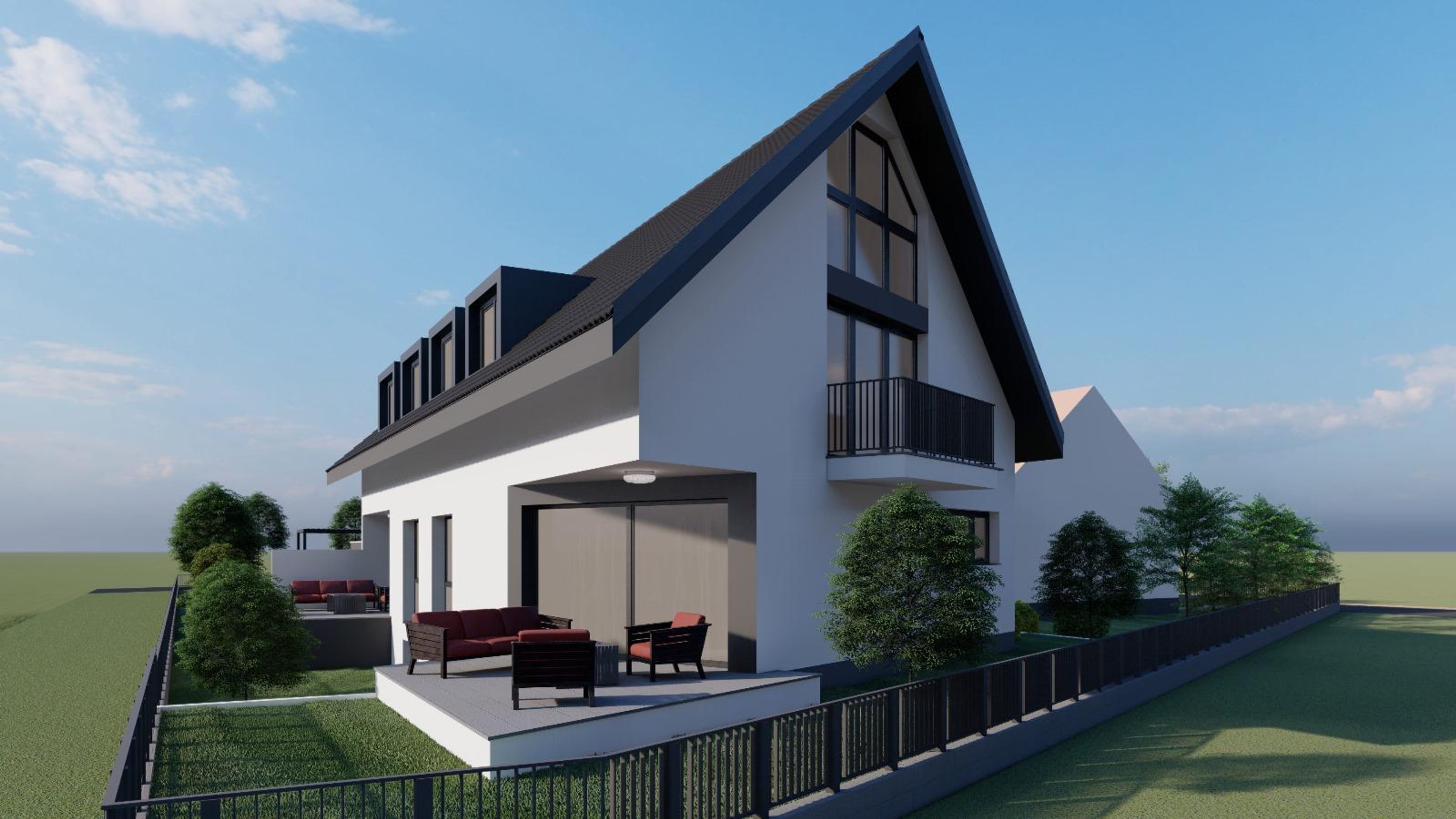 6.5-Zi. Neubau-Doppeleinfamilienhaus mit Terrasse in Horriwil kaufen - Bild 1