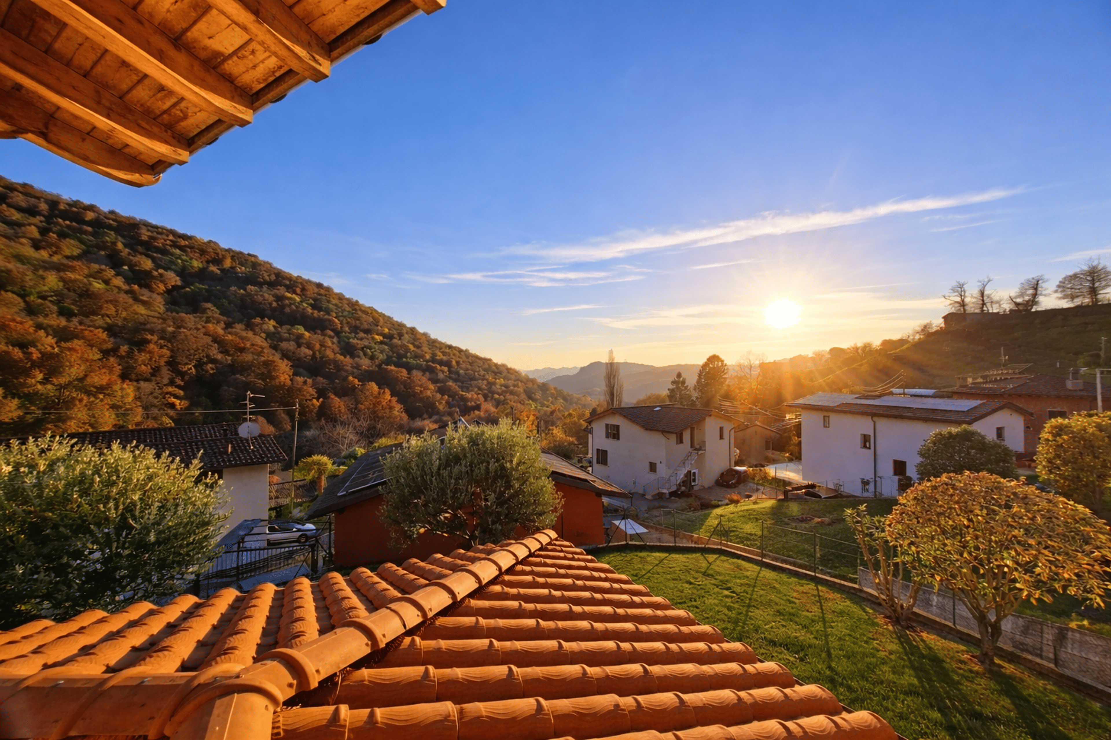Sonnige 6-Zimmer-Villa mit Garten und Bergsicht in Capriasca (Lugano) - Bild 4