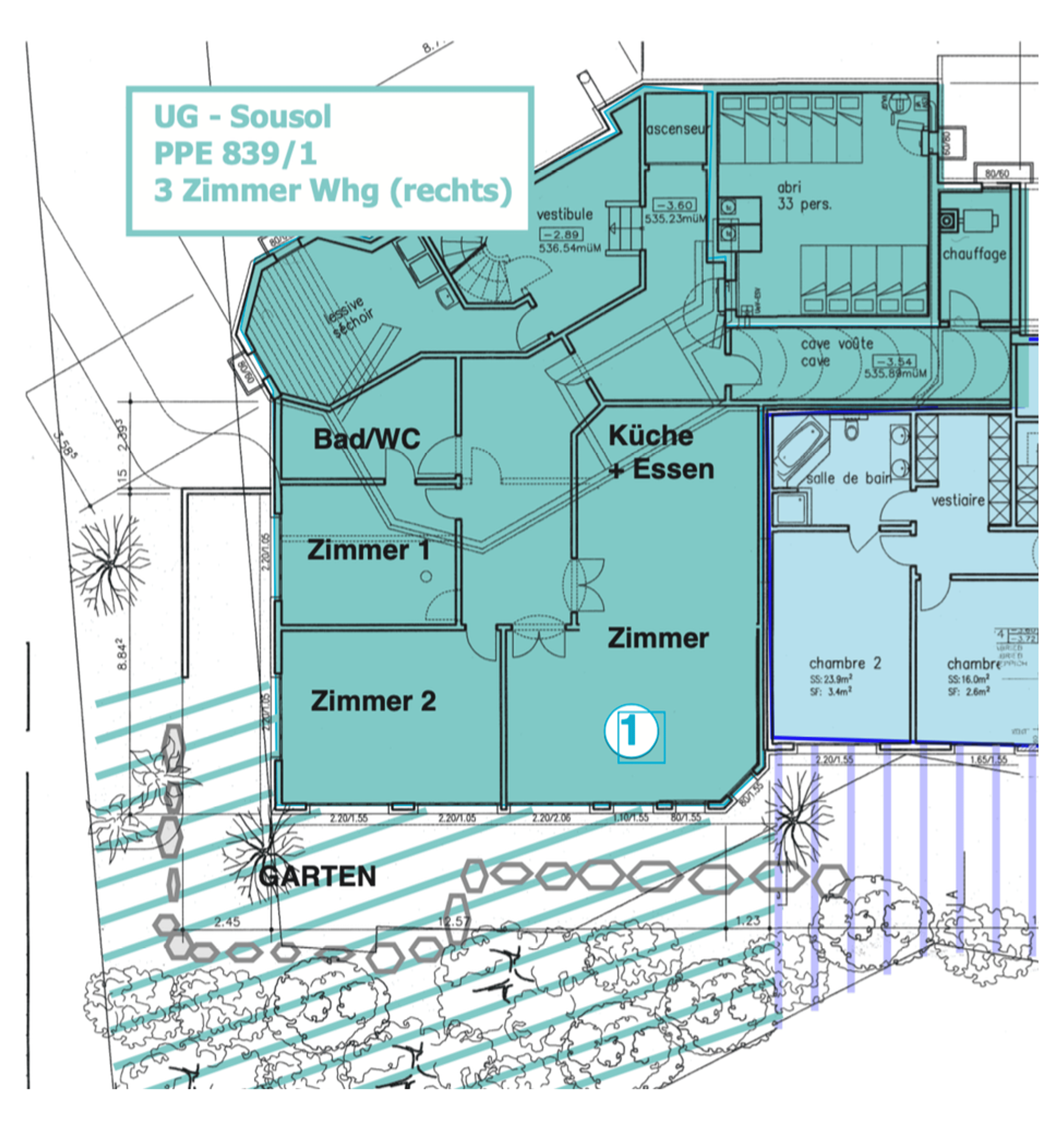 3.5-Zimmer-Terrassenwohnung mit Seesicht in Bellerive kaufen - 8