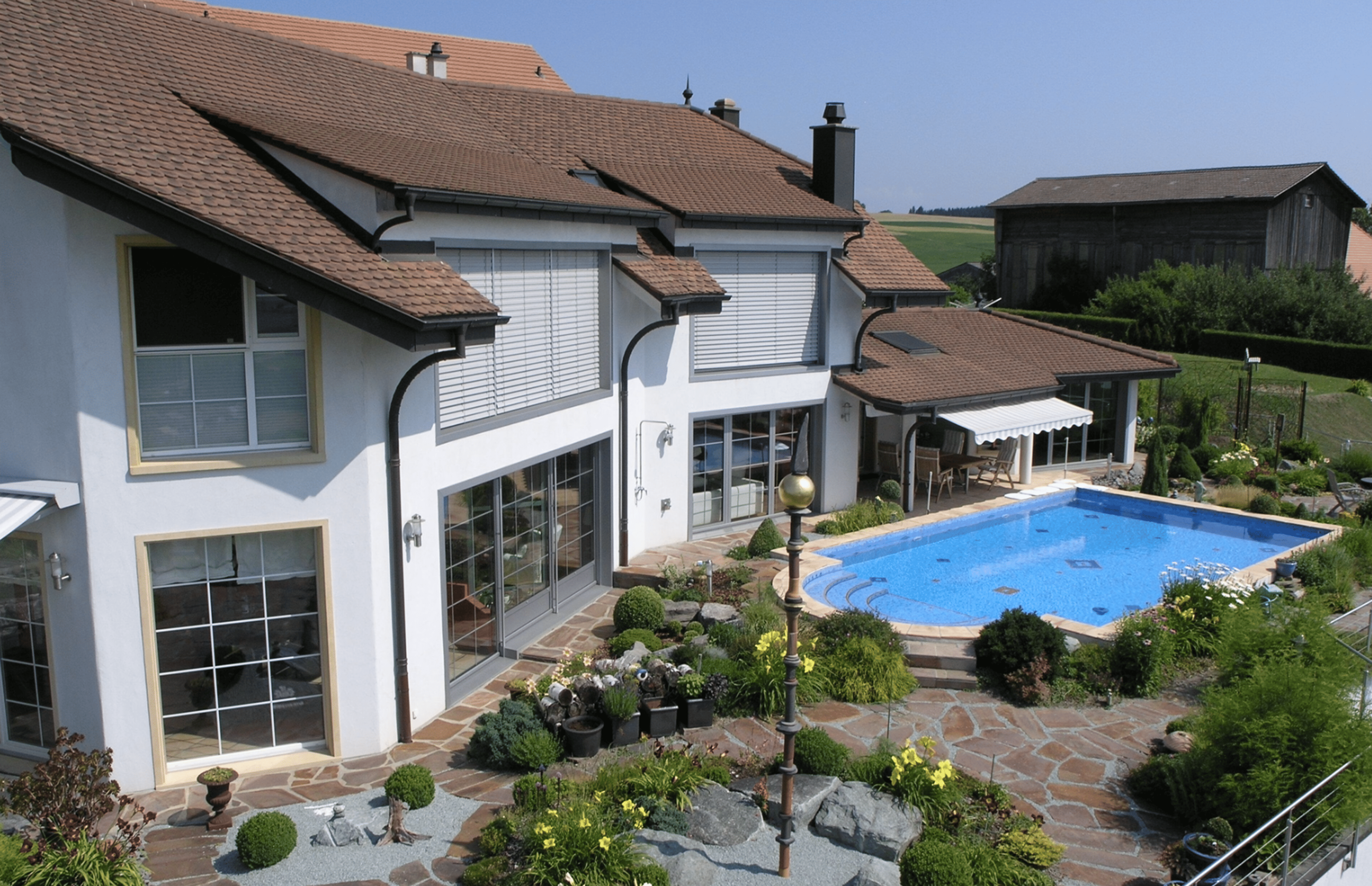 7.5-Zi.-Terrassenhaus mit Pool und Seesicht in Bellerive kaufen - Bild 4