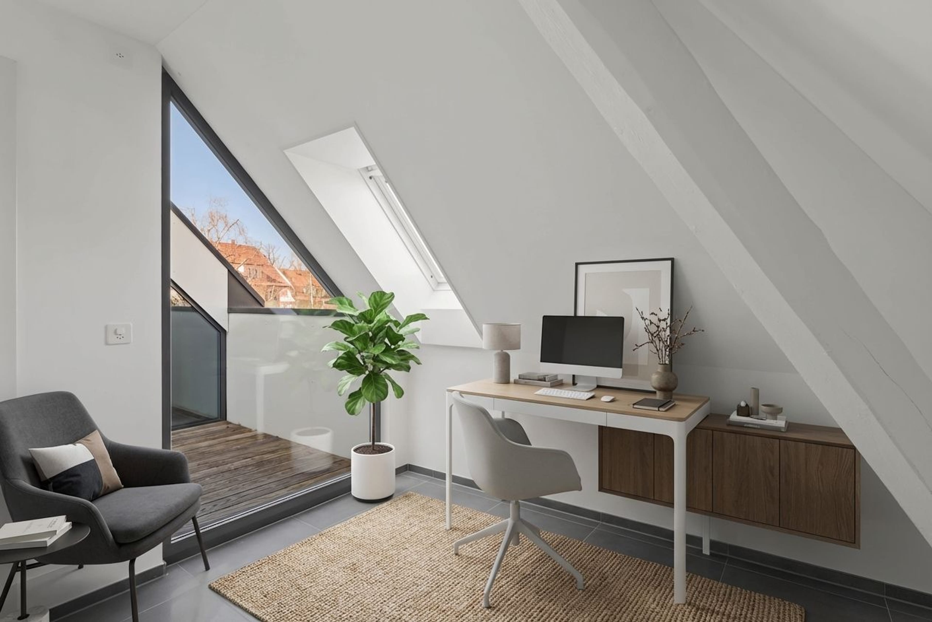 3½-Zimmer-Dachwohnung mit Galerie nahe Bern – stilvoll & einzigartig - Bild 6