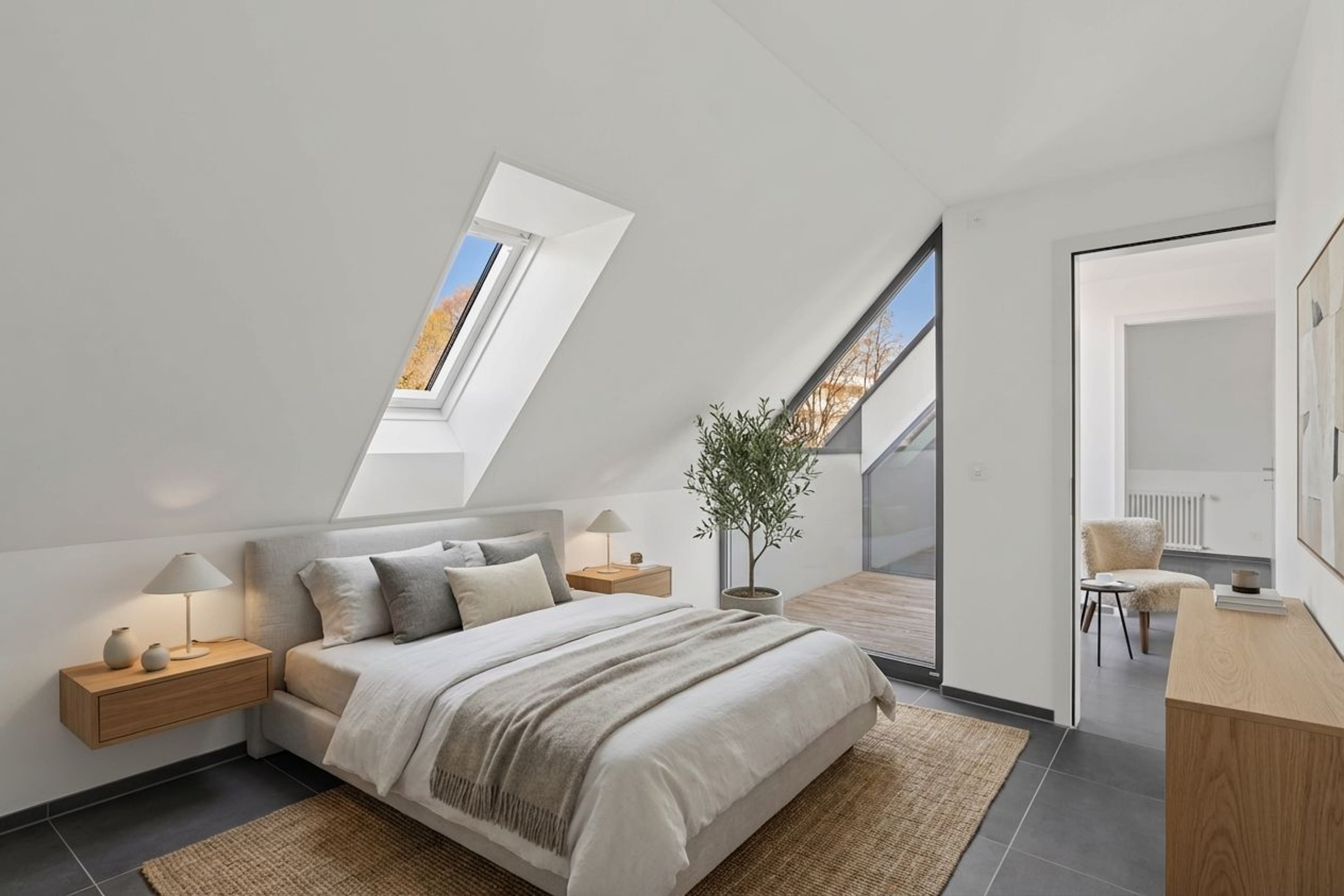 3½-Zimmer-Dachwohnung mit Galerie nahe Bern – stilvoll & einzigartig - Bild 4