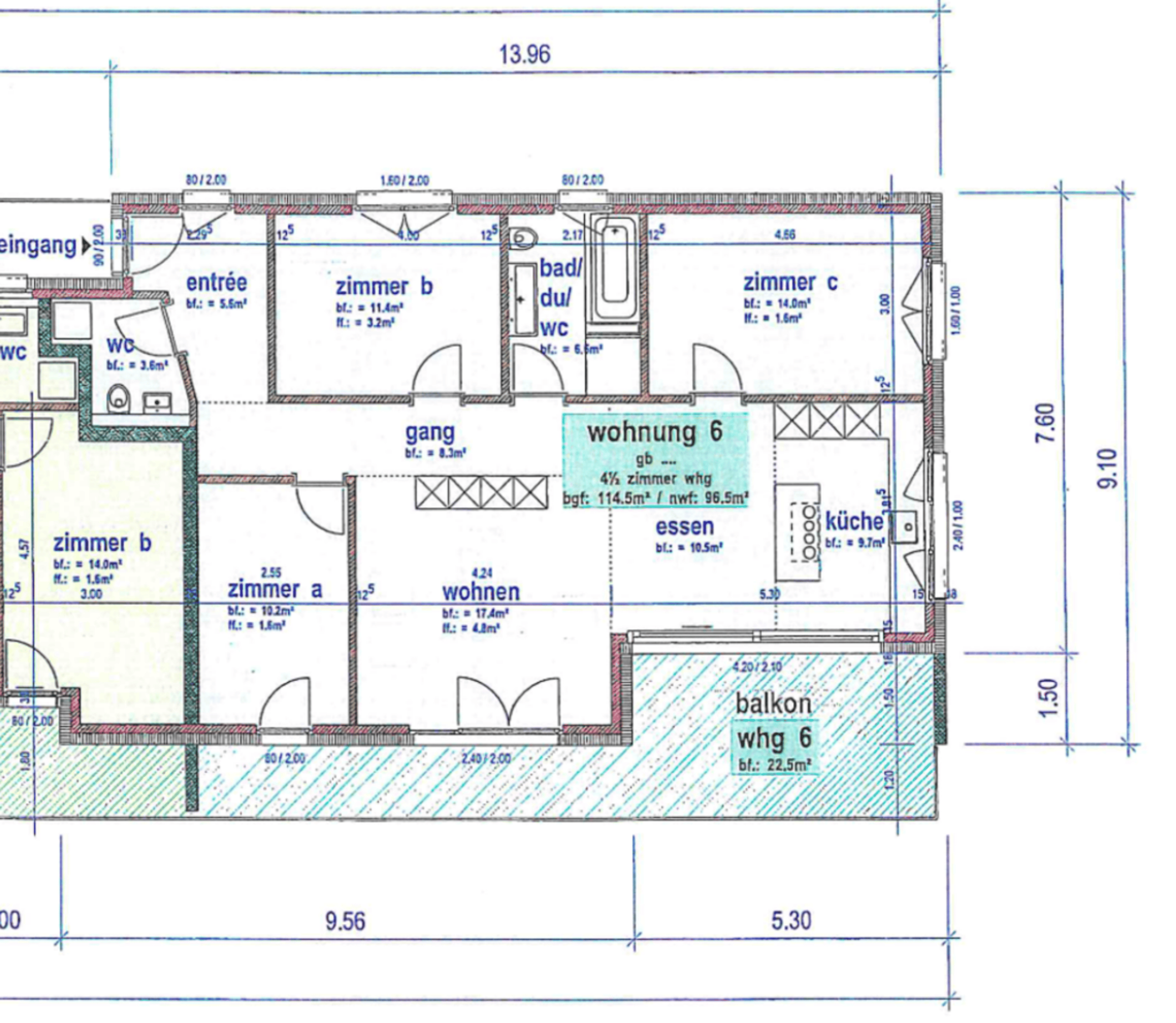 4.5-LETZTE CHANCE: NUR NOCH 1 NEUBAU-4.5-ZIMMER-WOHNUNGEN IN SUBINGEN - Bild 2