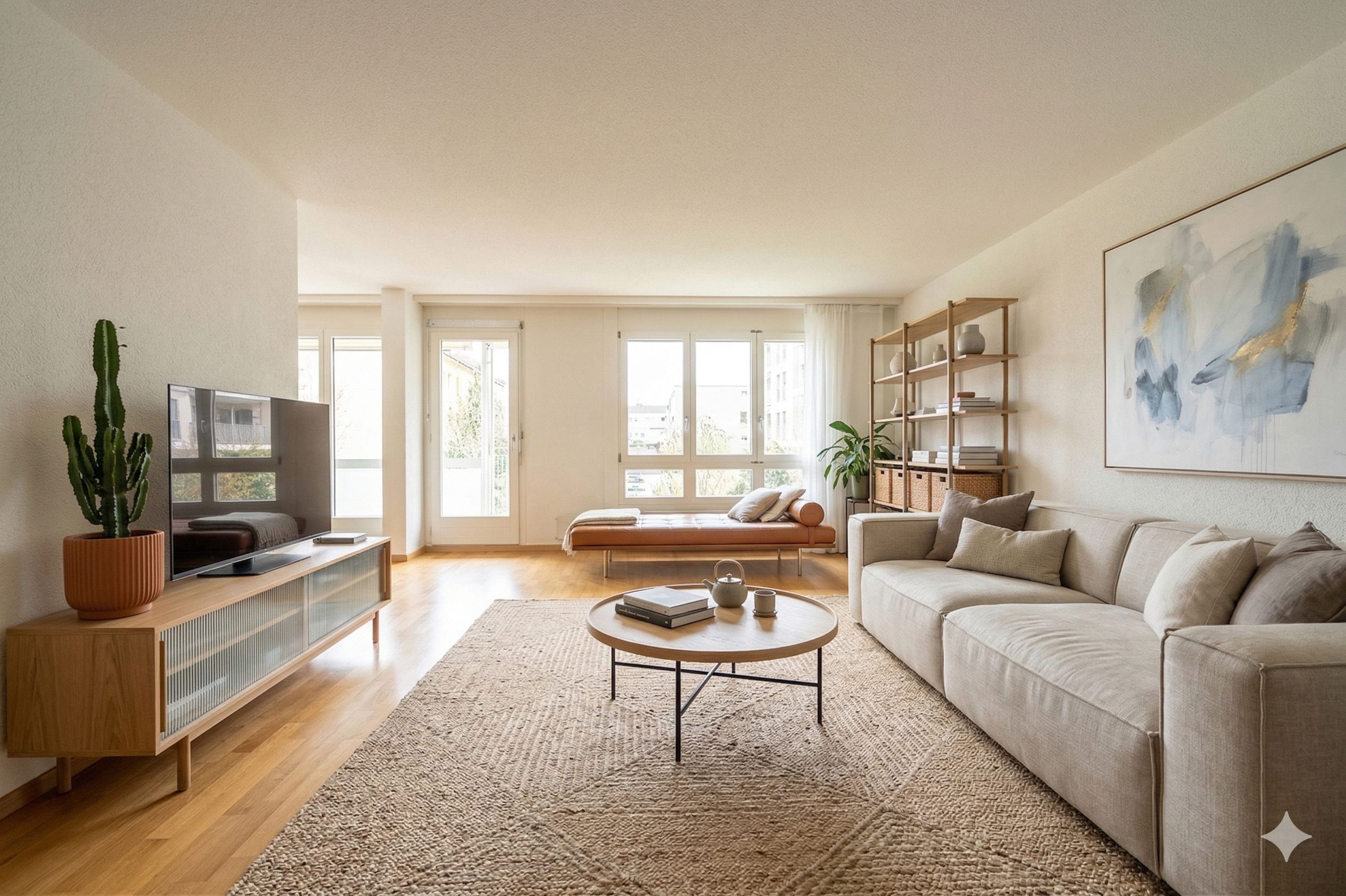 3.5-Zimmer-Wohnung mit Balkon und Einstellplatz in Bolligen - Bild 2